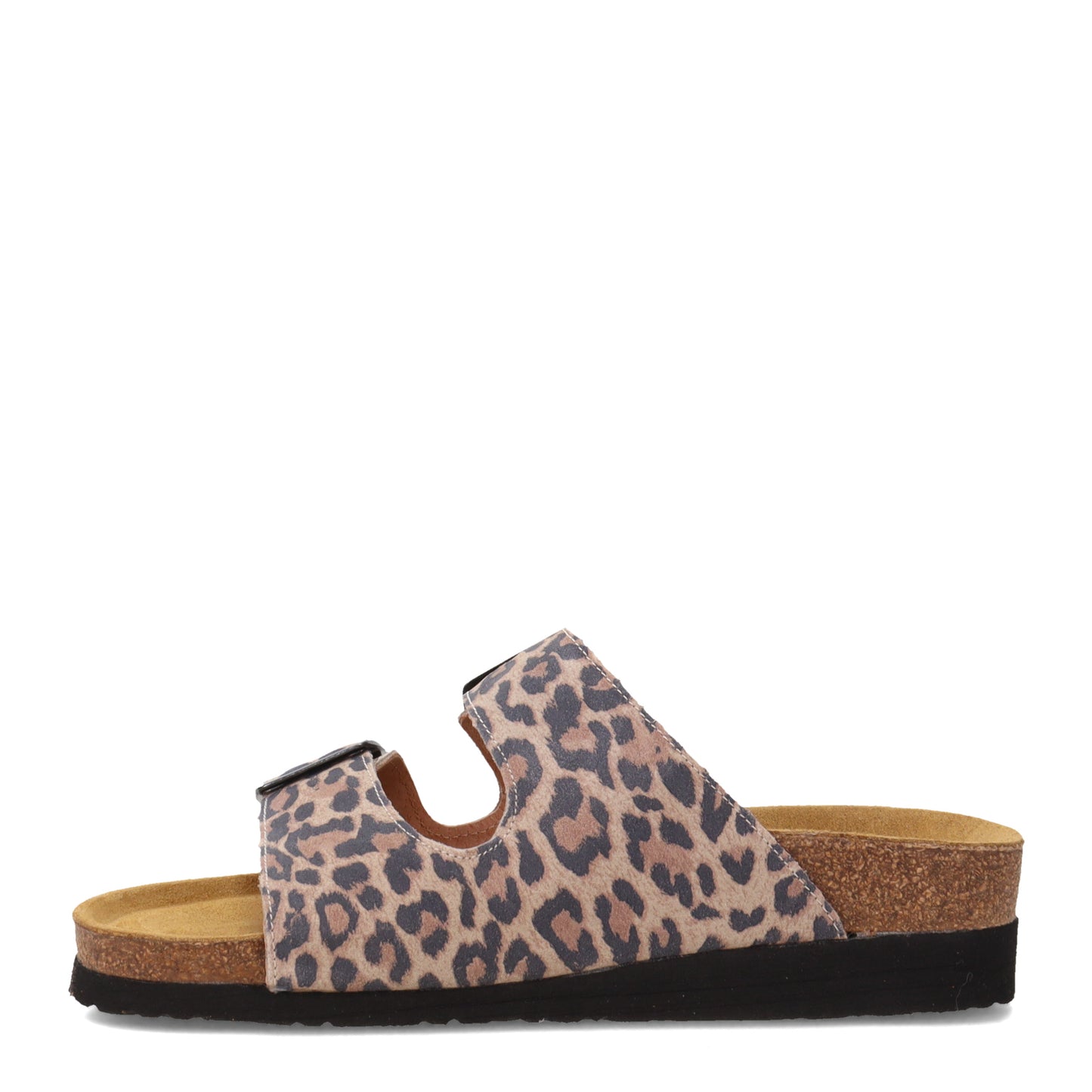 Peltz Shoes Women's Naot Santa Barbara Slide Sandal CHEETAH 7500-EB6
