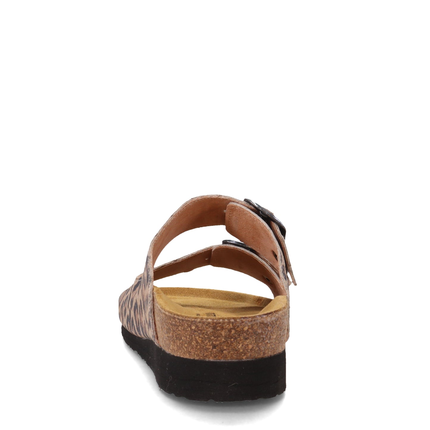 Peltz Shoes Women's Naot Santa Barbara Slide Sandal CHEETAH 7500-EB6