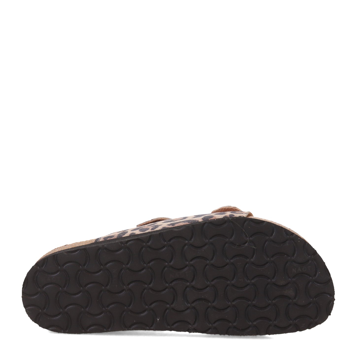 Peltz Shoes Women's Naot Santa Barbara Slide Sandal CHEETAH 7500-EB6