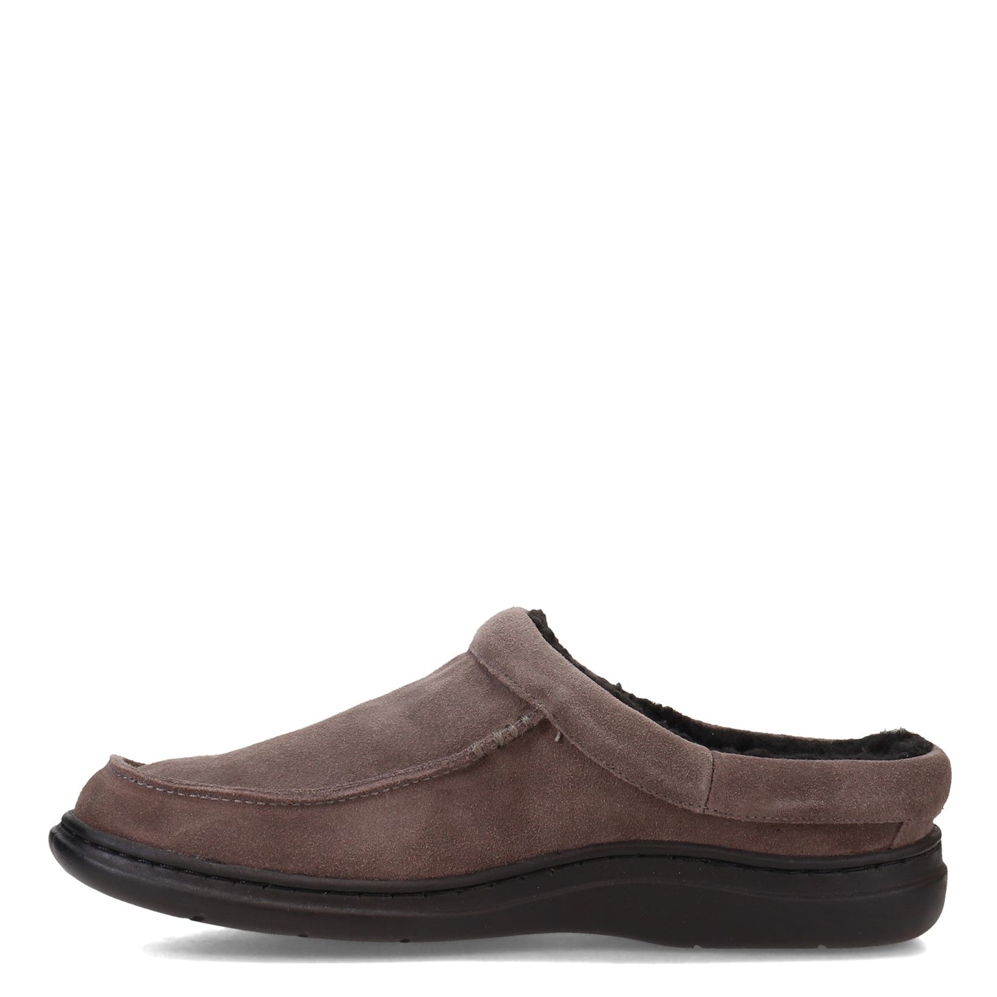Peltz Shoes Men's L.B. Evans Edmonton Slipper GRAY 7530