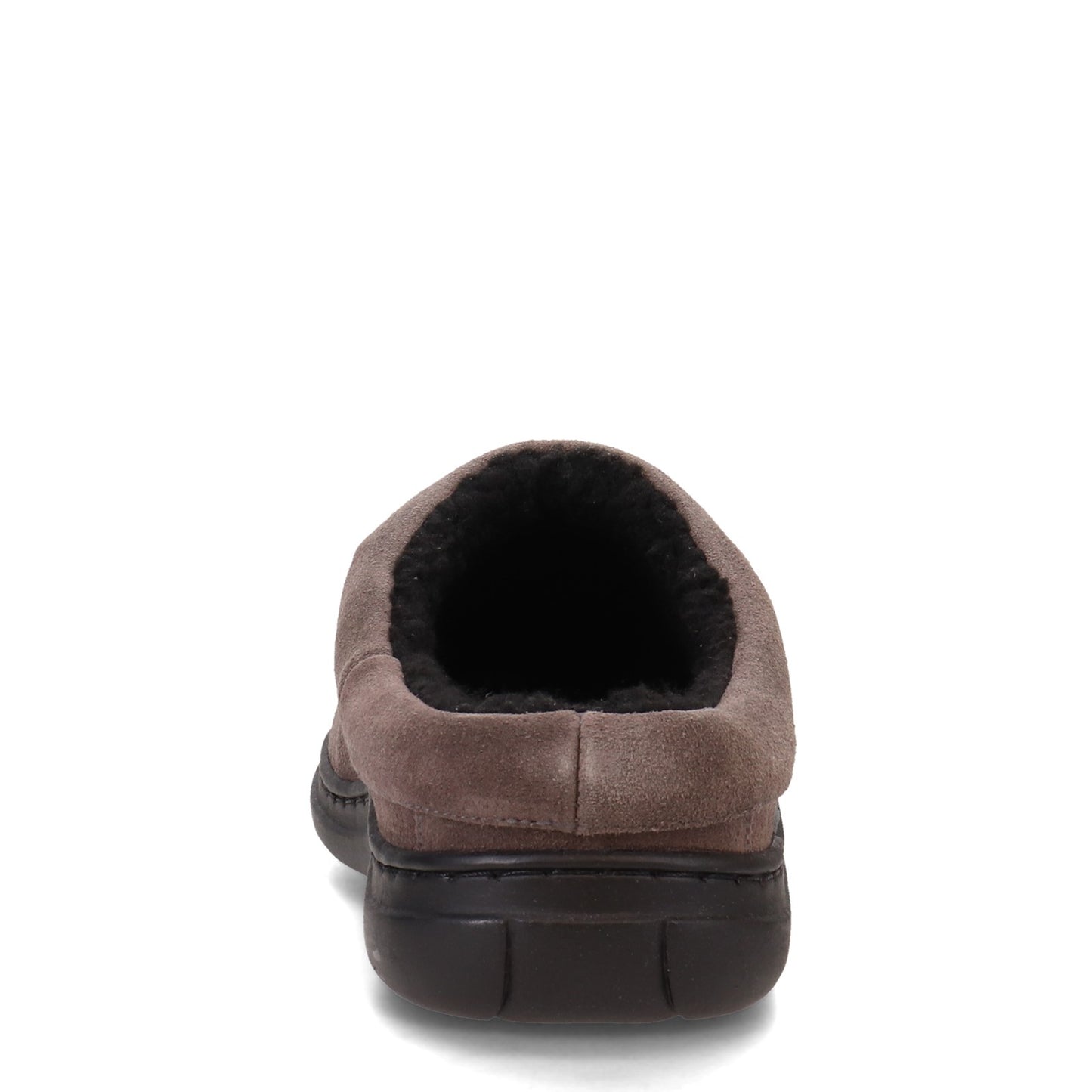 Peltz Shoes Men's L.B. Evans Edmonton Slipper GRAY 7530