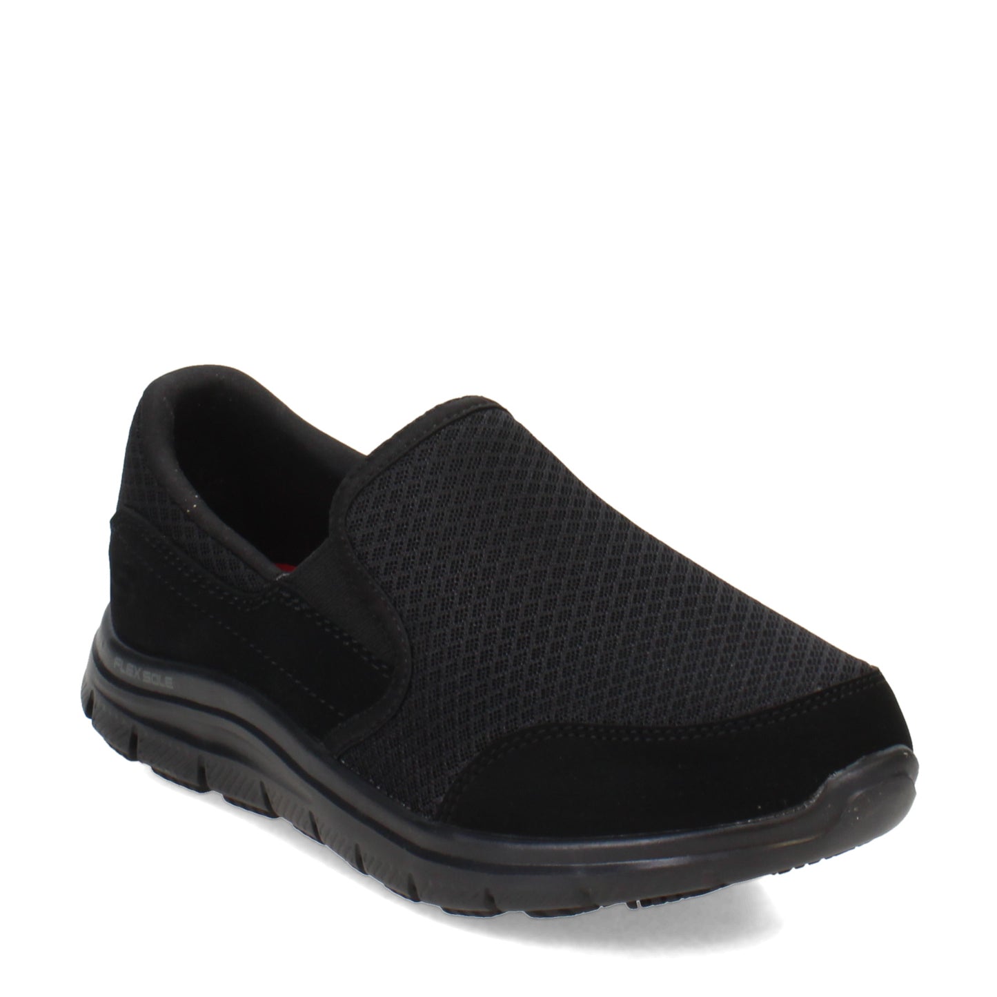 Peltz Shoes Women's SKECHERS WORK COZARD SLIP RESISTANT SHOE Black 76580W-BLK