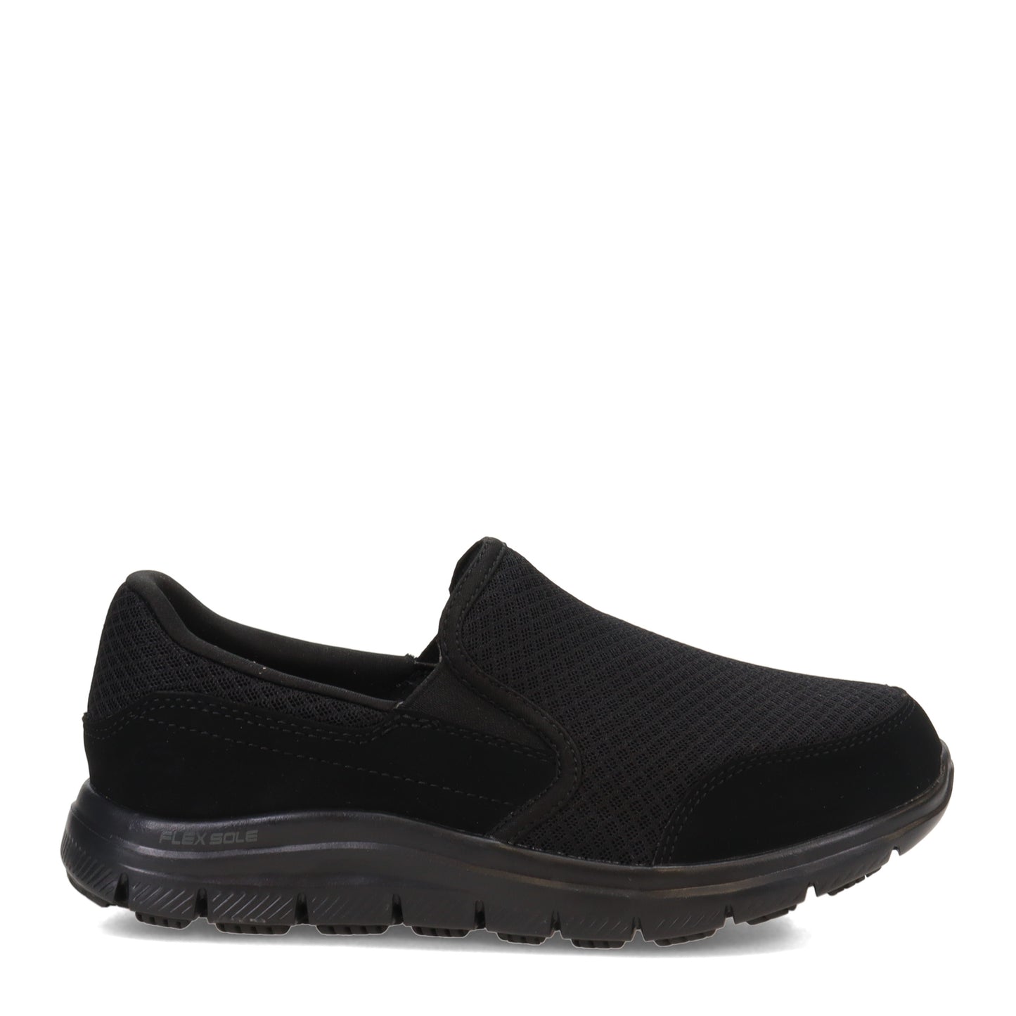 Peltz Shoes Women's SKECHERS WORK COZARD SLIP RESISTANT SHOE Black 76580W-BLK