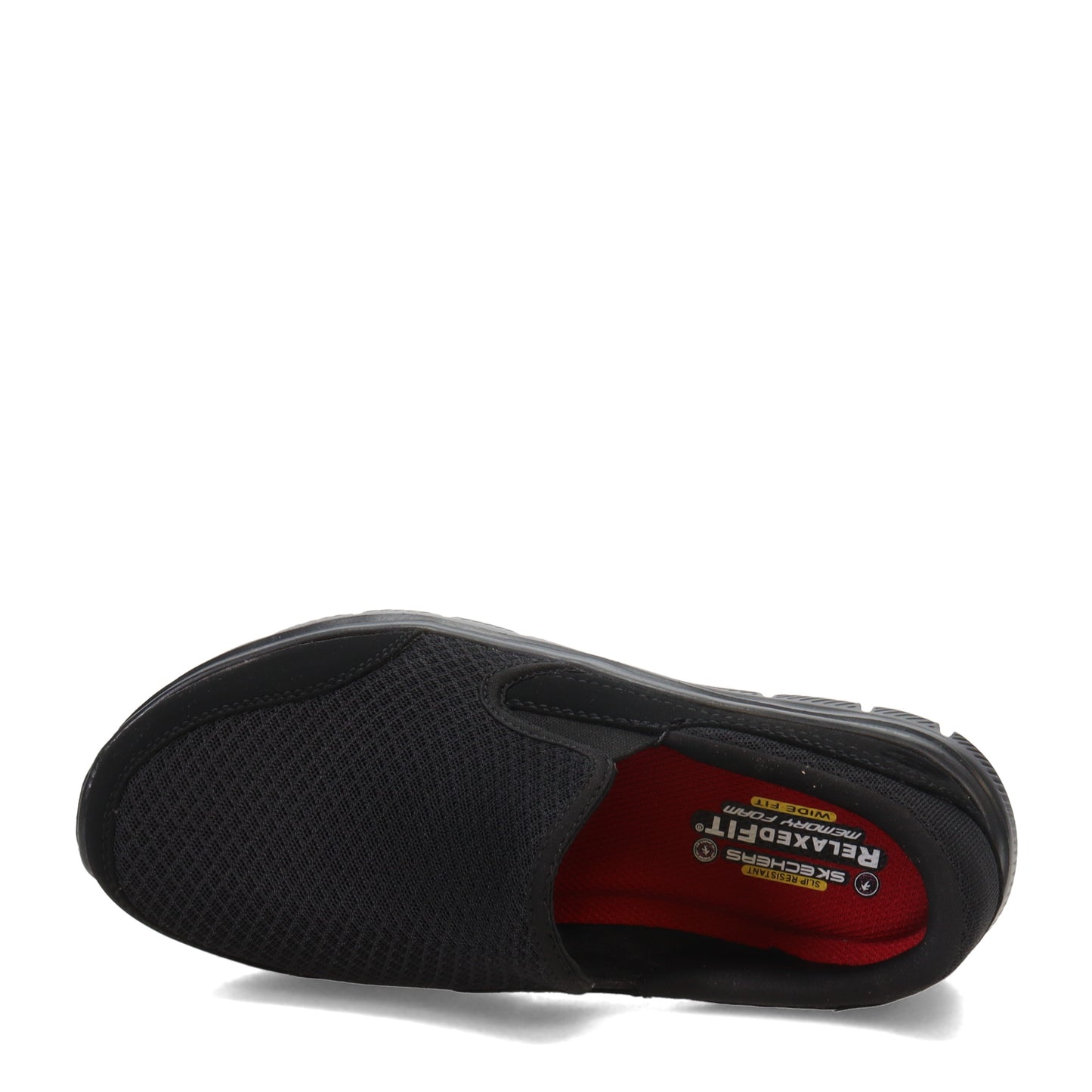 Peltz Shoes Women's SKECHERS WORK COZARD SLIP RESISTANT SHOE Black 76580W-BLK