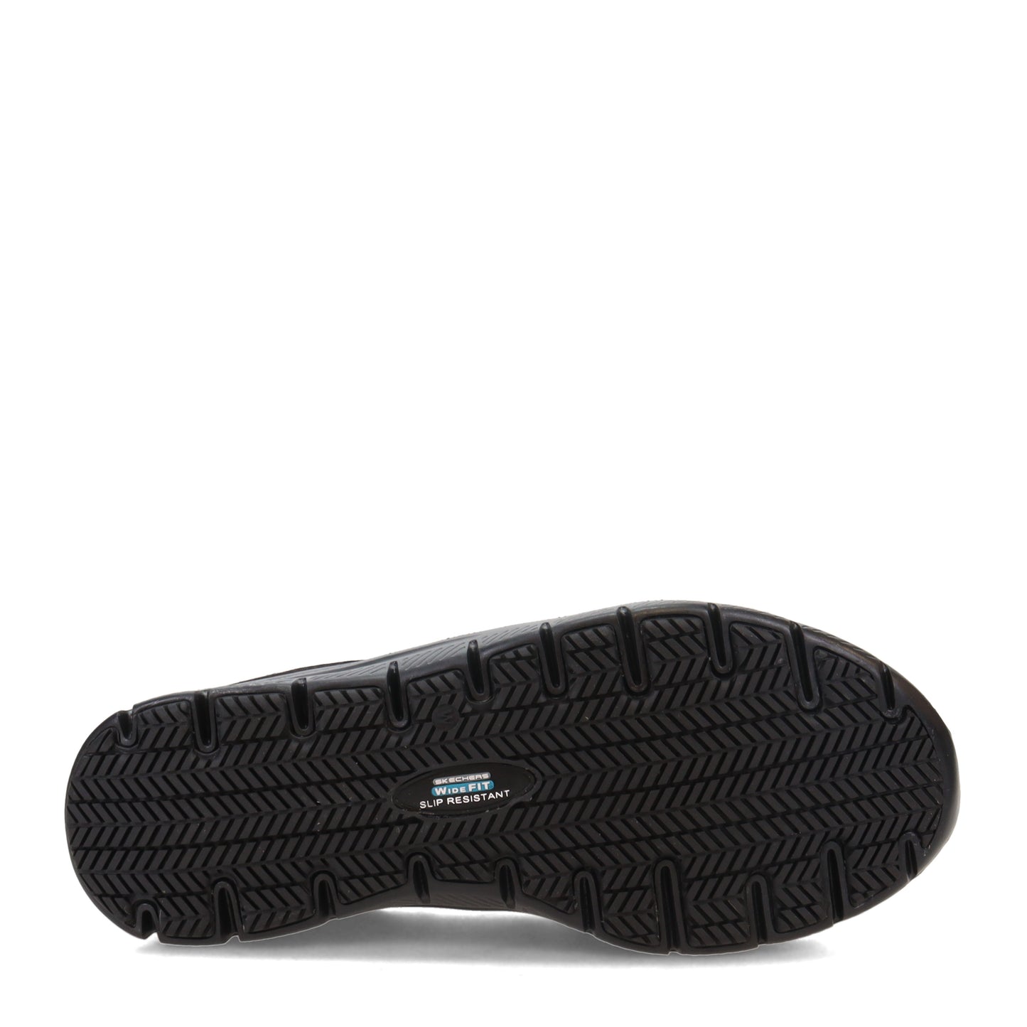 Peltz Shoes Women's SKECHERS WORK COZARD SLIP RESISTANT SHOE Black 76580W-BLK