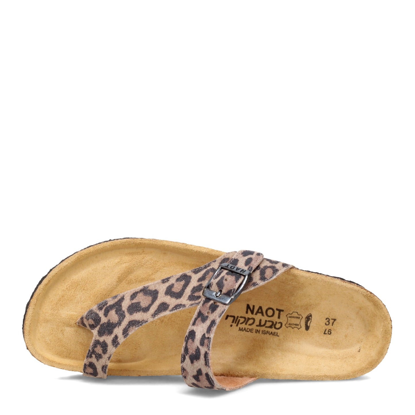 Peltz Shoes Women's Naot Tahoe Sandal CHEETAH 7700-EB6