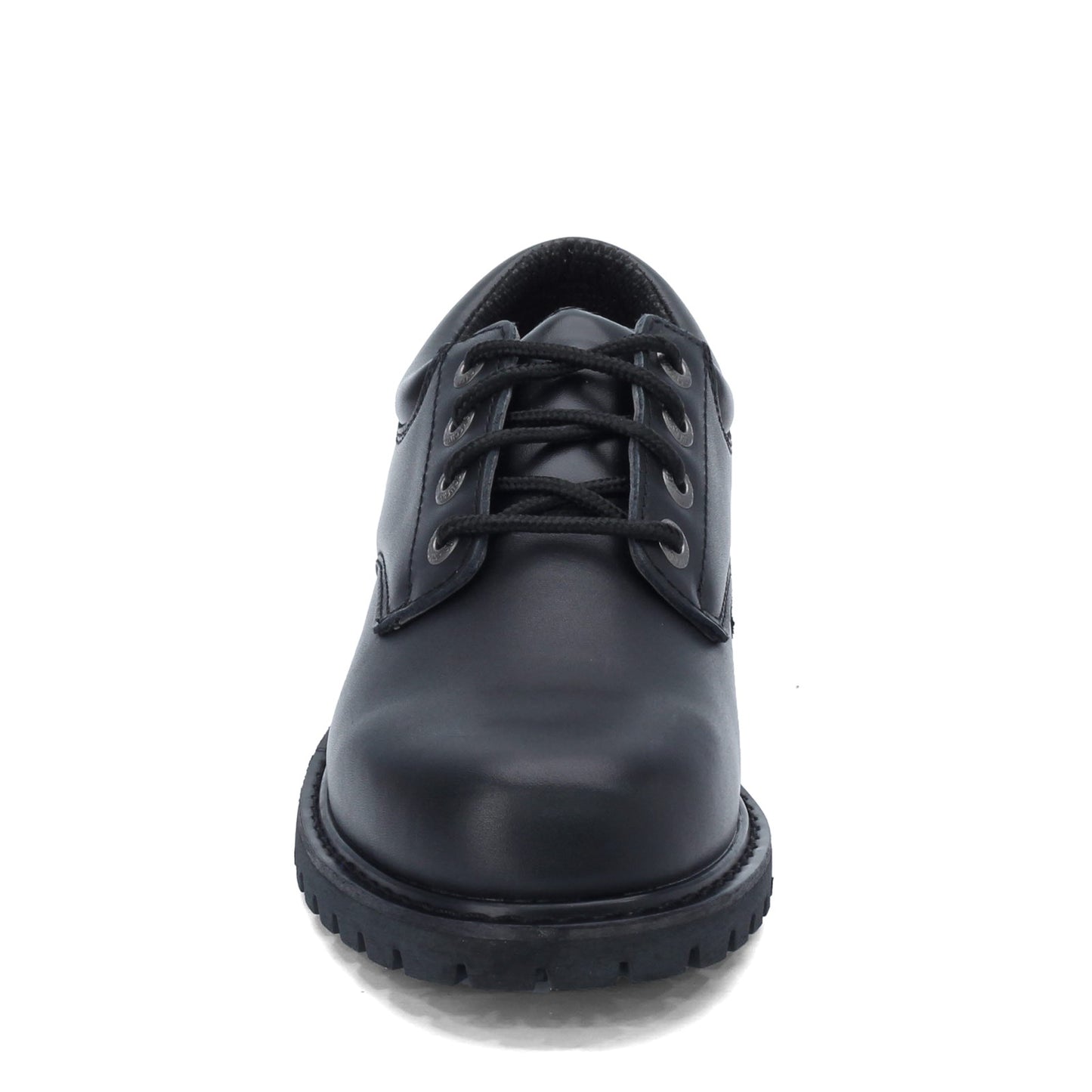 Peltz Shoes Men's Skechers Cottonwood Elks SR Work Shoe - Wide Width BLACK 77041EW-BLK