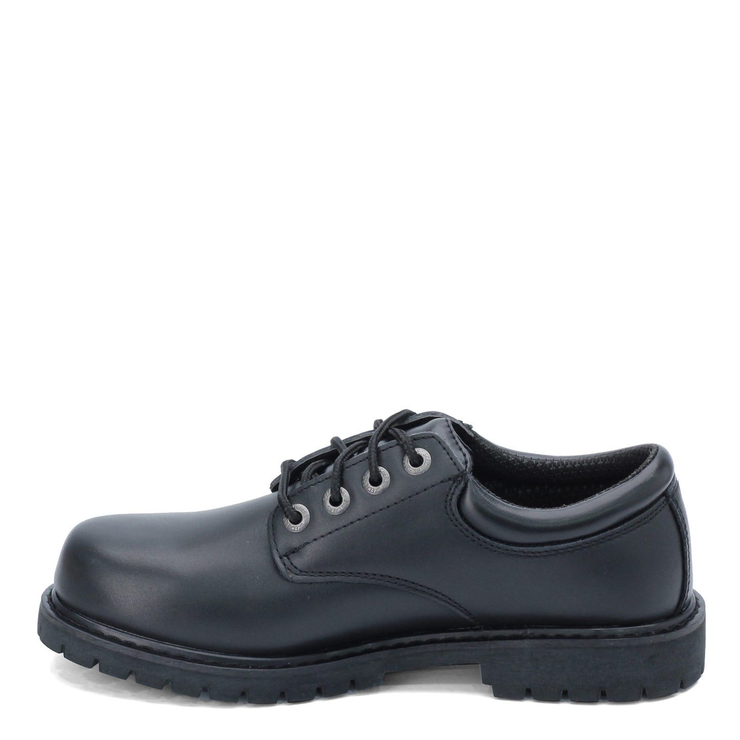 Peltz Shoes Men's Skechers Cottonwood Elks SR Work Shoe - Wide Width BLACK 77041EW-BLK