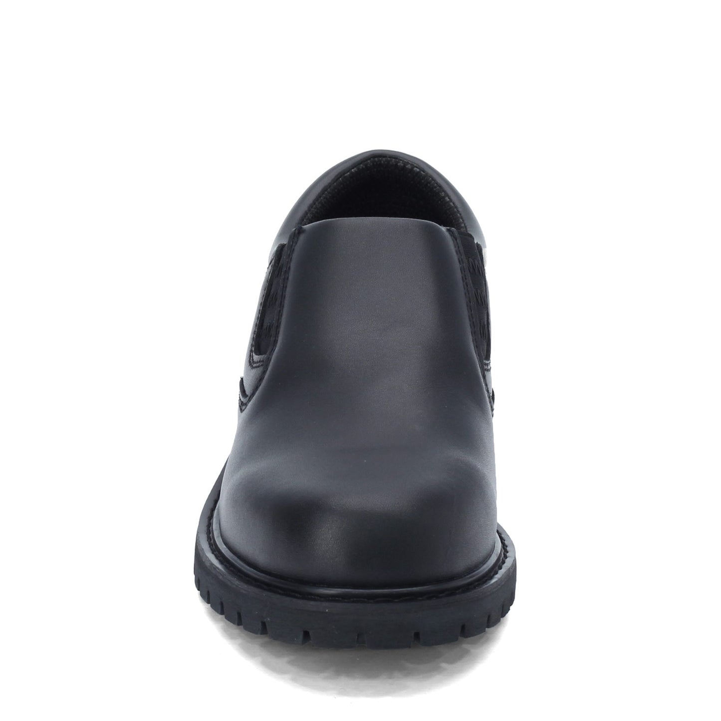 Peltz Shoes Men's Skechers Cottonwood Goddard SR Work Shoe - Wide Width BLACK 77046EW-BLK
