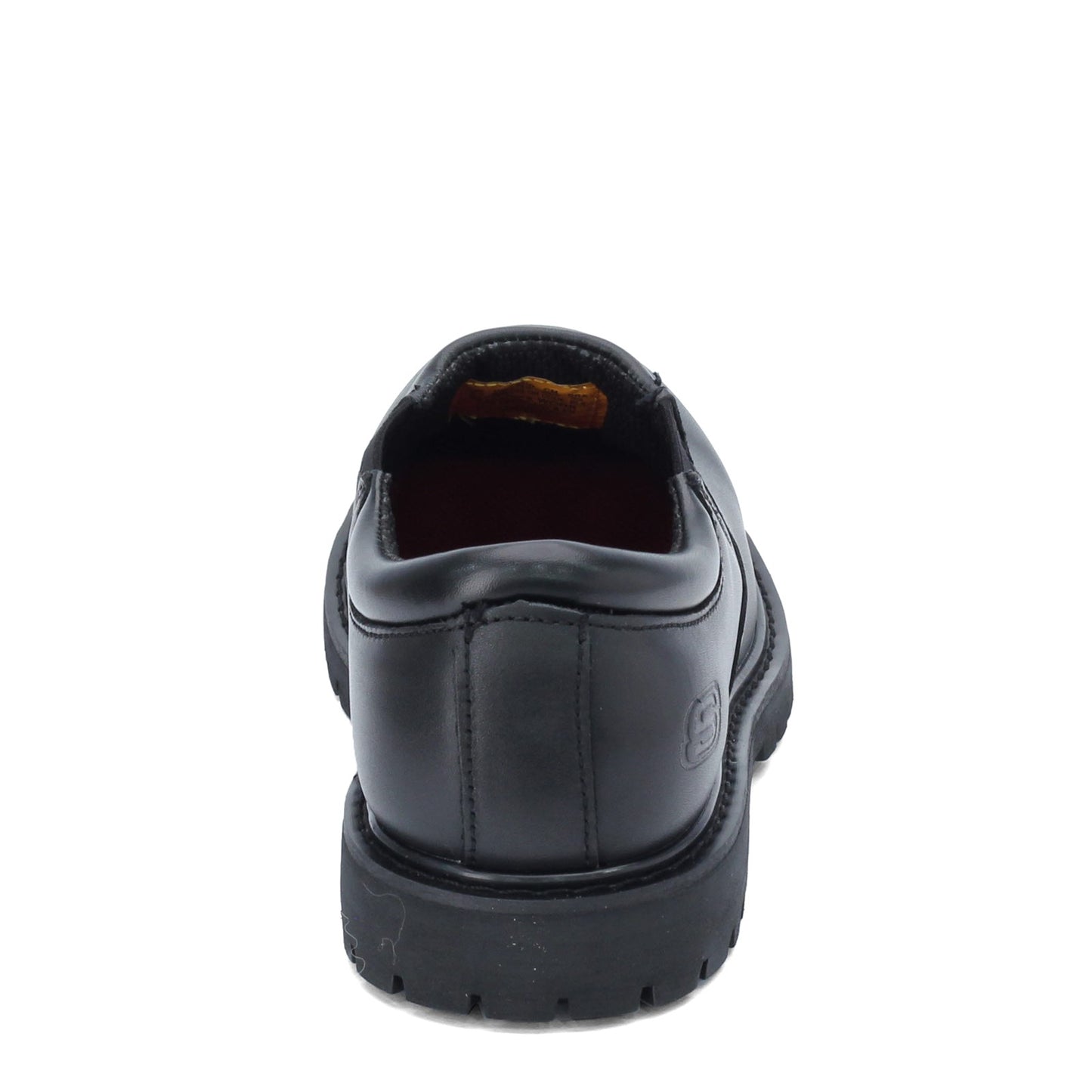 Peltz Shoes Men's Skechers Cottonwood Goddard SR Work Shoe - Wide Width BLACK 77046EW-BLK