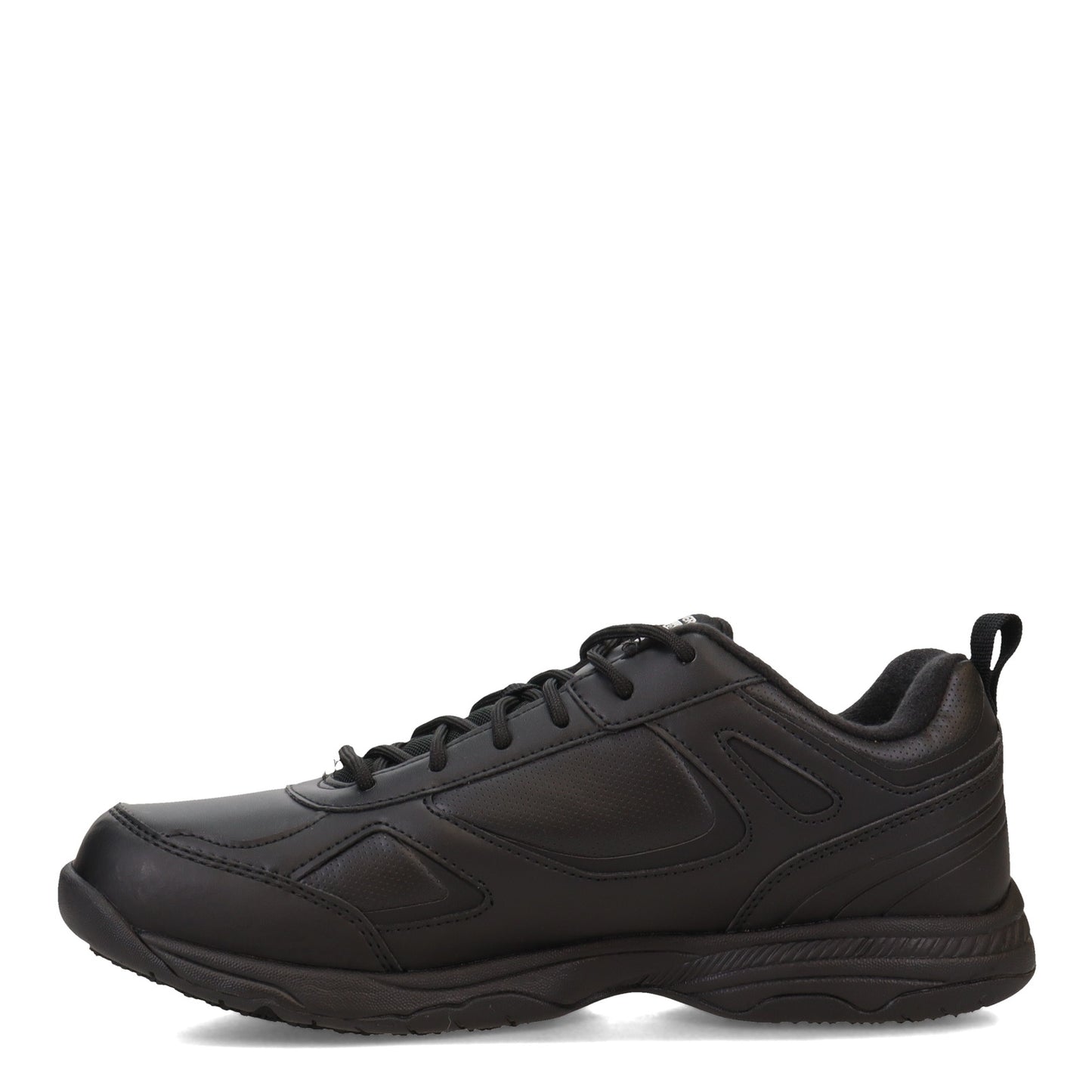 Peltz Shoes Men's Skechers Dighton SR Sneaker - Wide Width BLACK 77111W-BLK