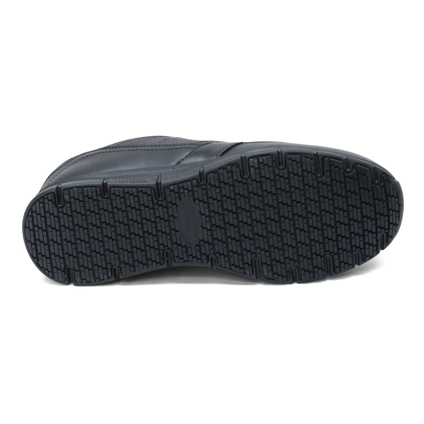 Peltz Shoes Men's Skechers Nampa SR Work Shoe - Wide Width Black 77156W-BLK