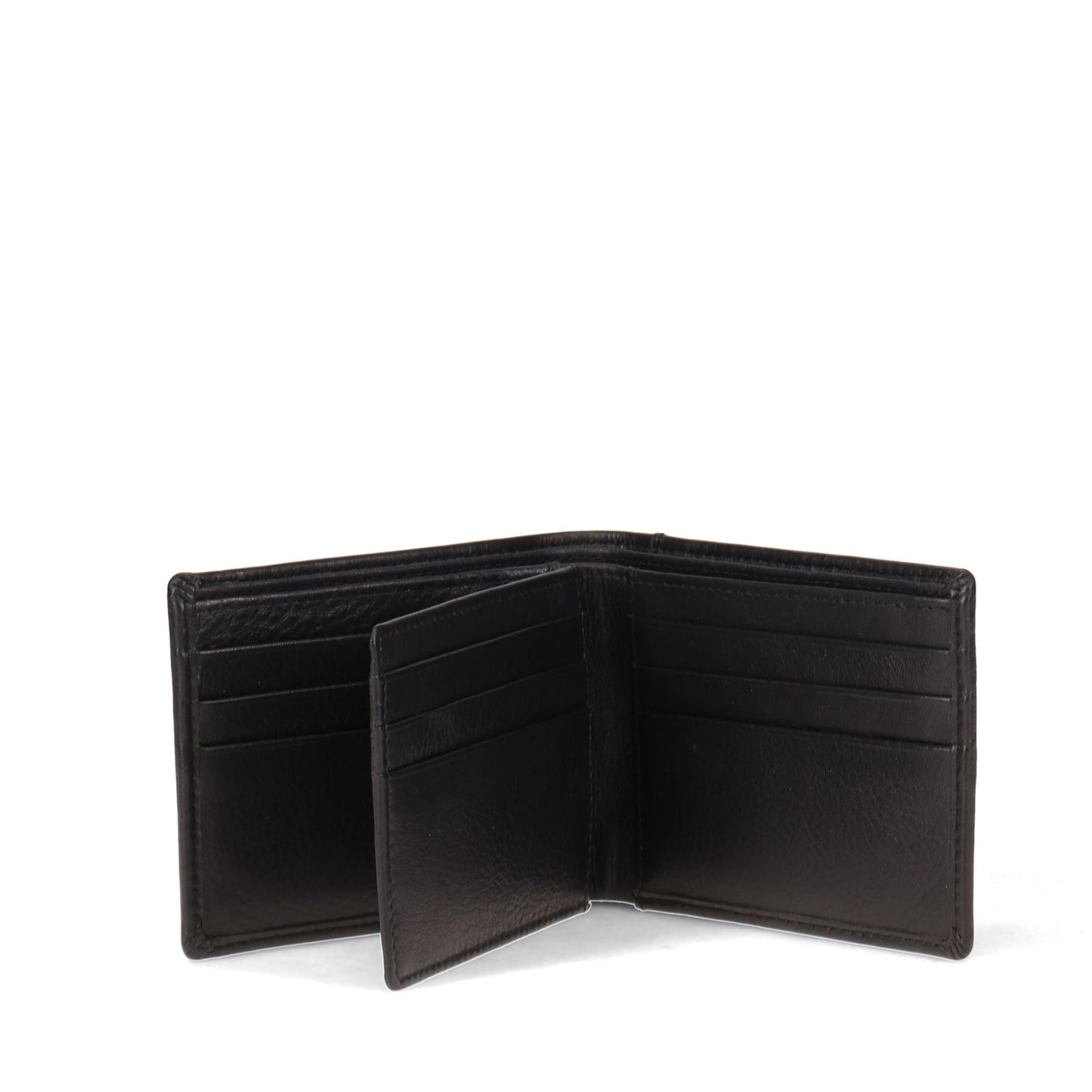 Peltz Shoes Men's ILI Bi-fold Wallet Black 7745-BLACK
