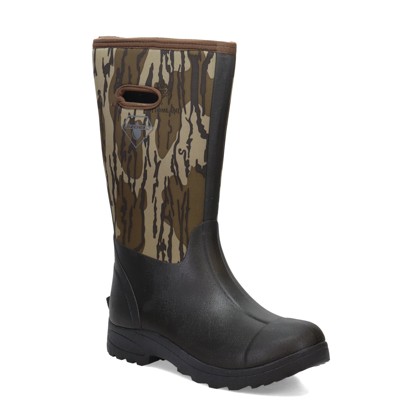 Peltz Shoes Men's Skechers Weirton Waterproof Boot Camo 77543-CAMO