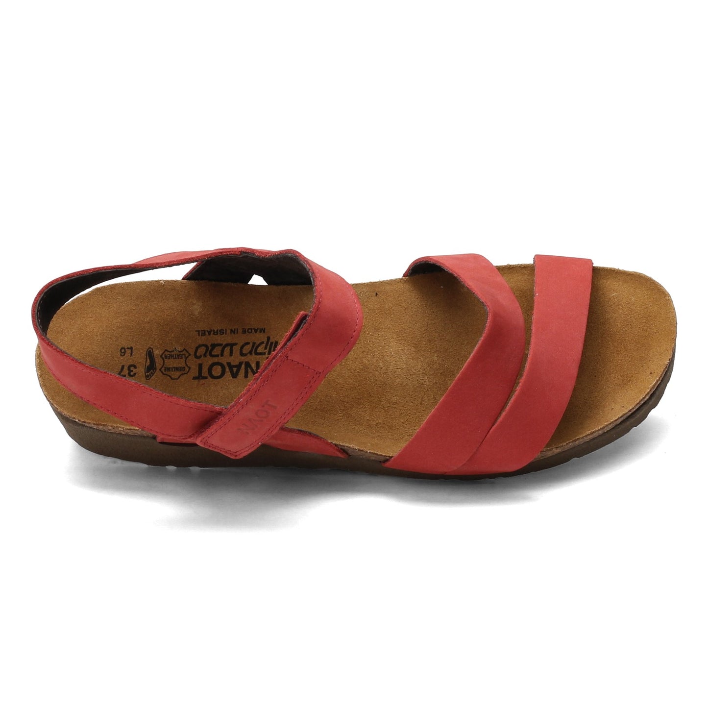 Peltz Shoes Women's Naot Kayla Sandal BRICK 7806-C20