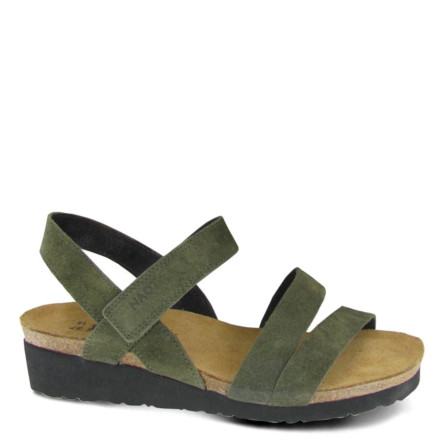 Peltz Shoes Women's Naot Kayla Sandal OLIVE 7806-G26