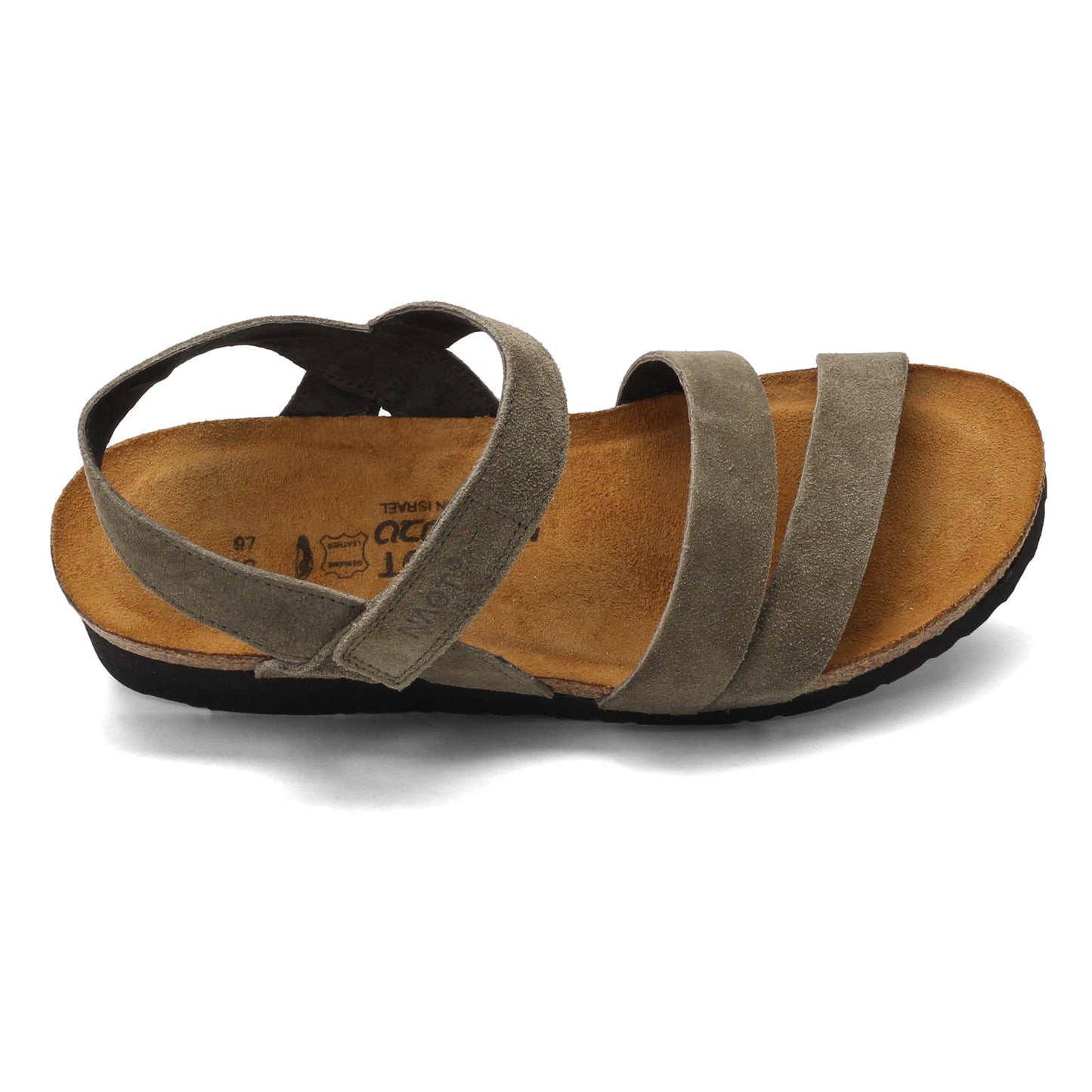 Peltz Shoes Women's Naot Kayla Sandal OLIVE 7806-G26