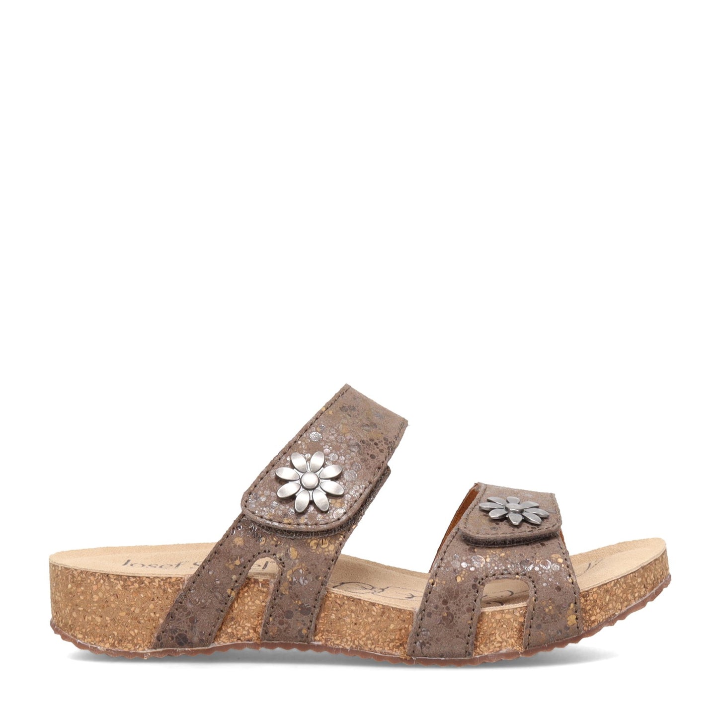 Peltz Shoes Women's Josef Seibel Tonga 04 Sandal TAUPE BROWN MULTI 78501-761252