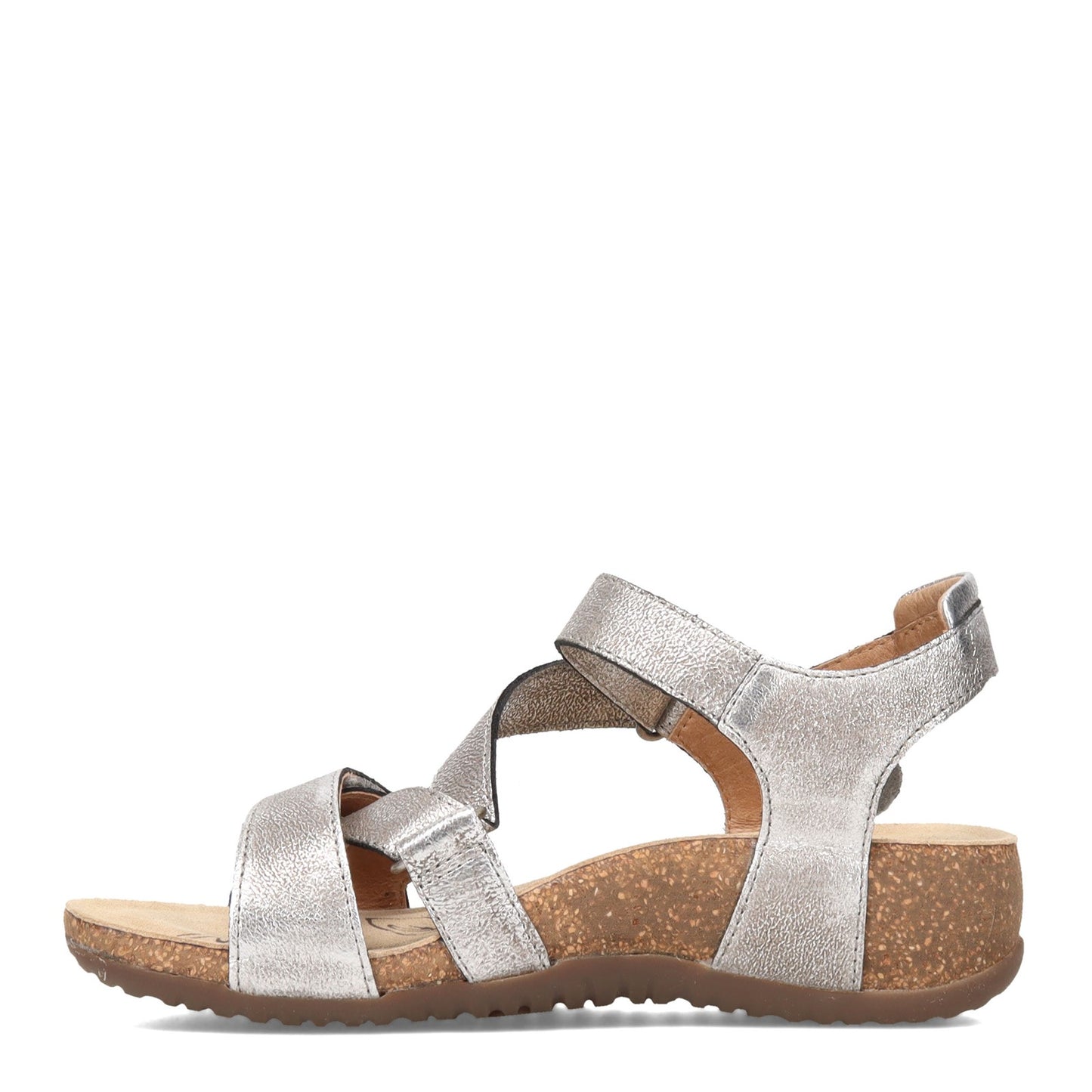 Peltz Shoes Women's Josef Seibel Natalya 11 Sandal PLATINUM 78811-38730