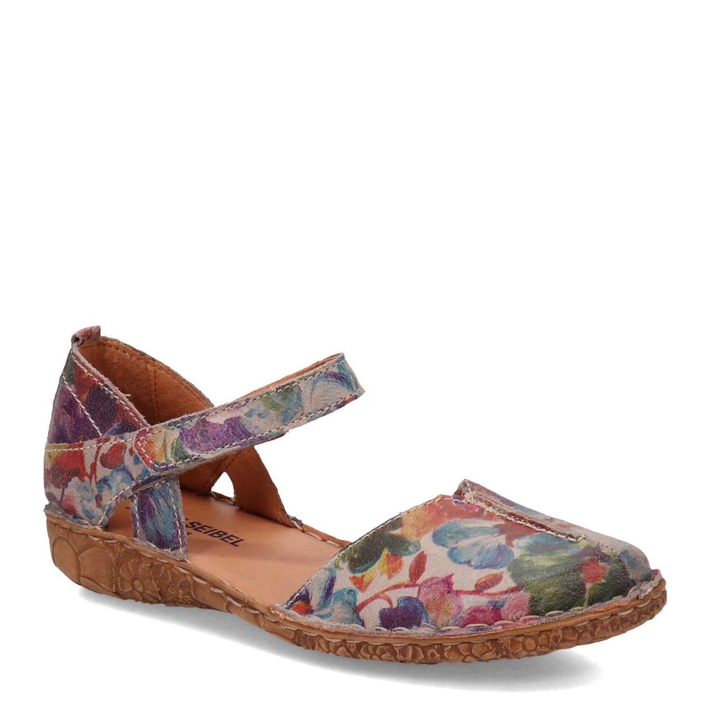 Peltz Shoes Women's Josef Seibel Rosalie 42 Sandal MULTI FLORAL 79542-854760