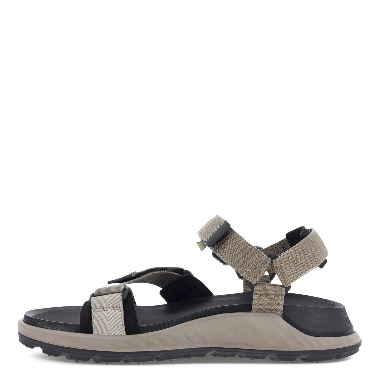 Peltz Shoes Men's Ecco Exowrap 3S Sandal MOONROCK 811844-60421