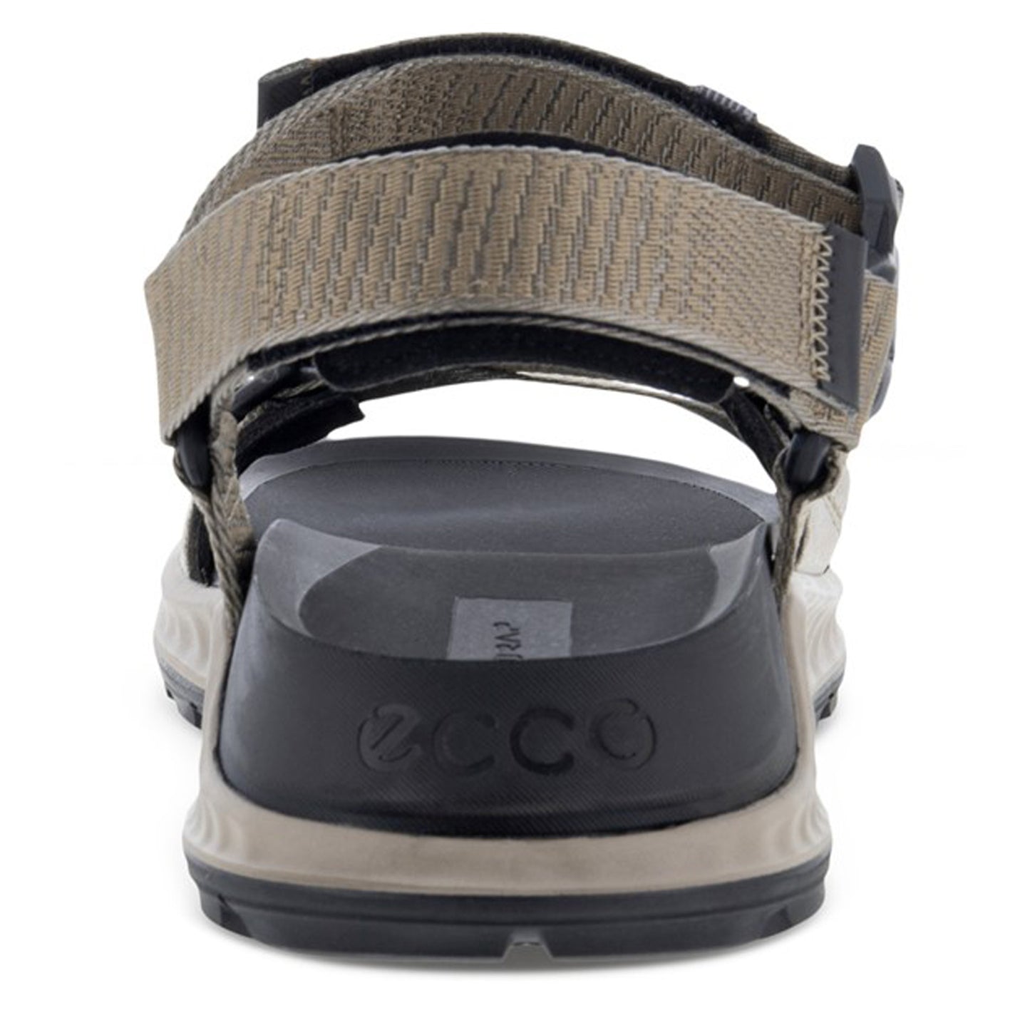 Peltz Shoes Men's Ecco Exowrap 3S Sandal MOONROCK 811844-60421
