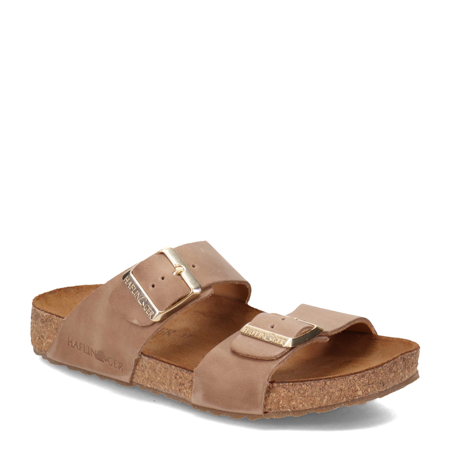 Peltz Shoes Women's Haflinger Andrea Sandal TAUPE 819016-1521