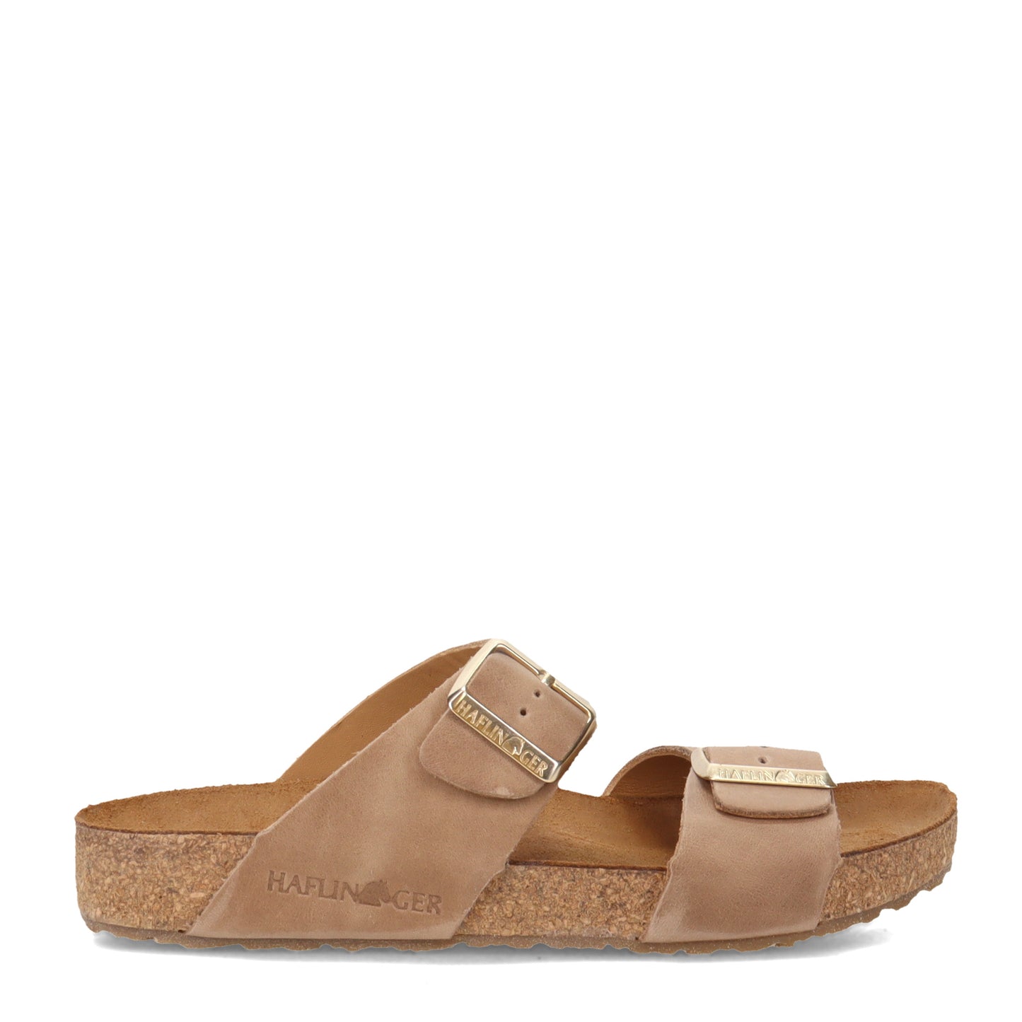 Peltz Shoes Women's Haflinger Andrea Sandal TAUPE 819016-1521