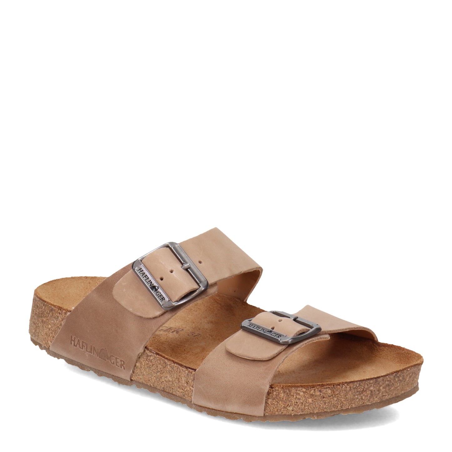 Peltz Shoes Women's Haflinger Andrea Sandal TAUPE 819016-738