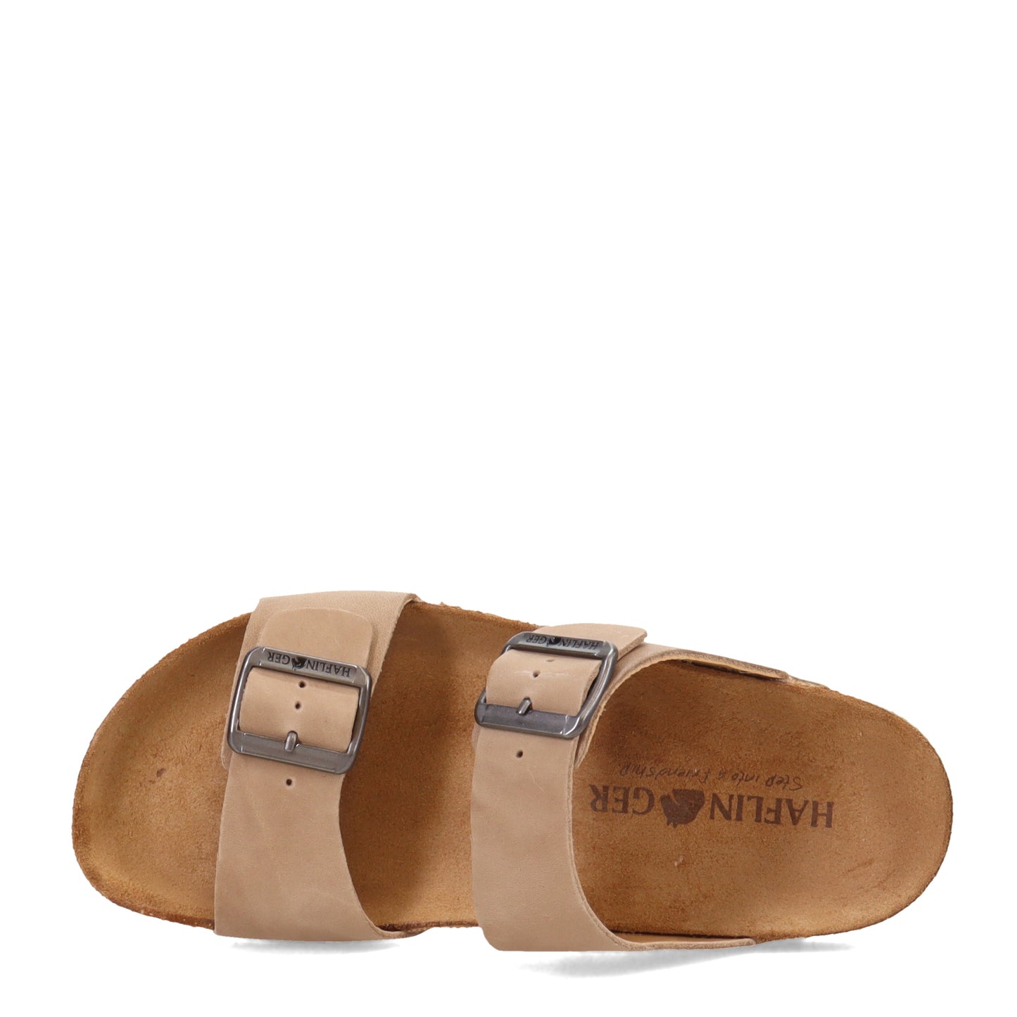 Peltz Shoes Women's Haflinger Andrea Sandal TAUPE 819016-738
