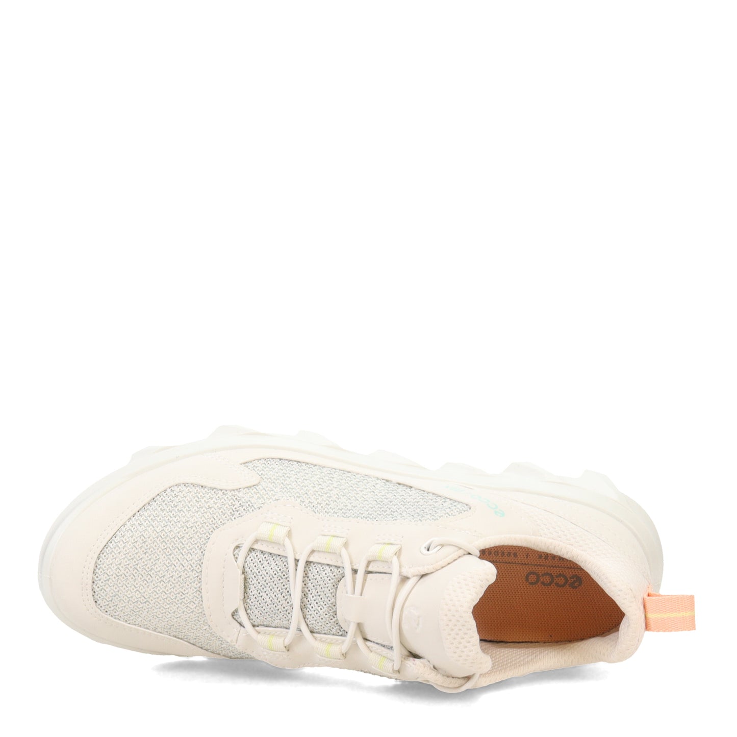 Peltz Shoes Women's Ecco MX Breathru Hiking Shoe White/Concrete 820263-60330
