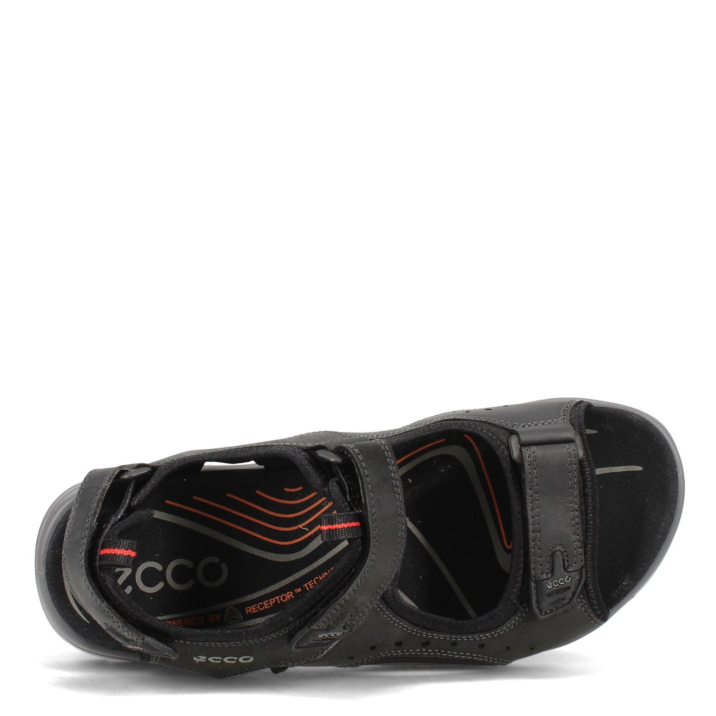 Peltz Shoes Men's Ecco Offroad Andes II Sandal BLACK 822044-12001