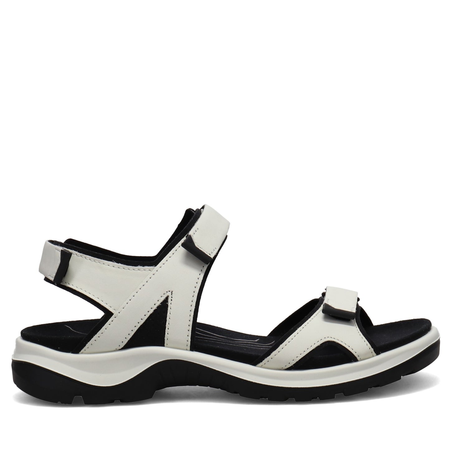 Peltz Shoes Women's Ecco Yucatan Offroad 2.0 Sandal WHITE 822153-01007