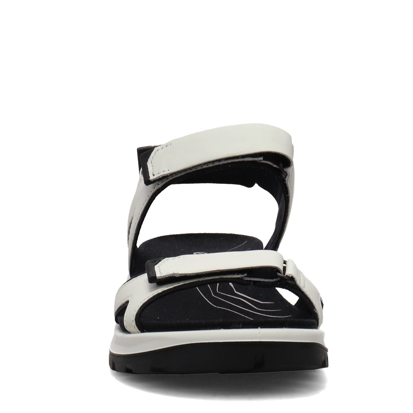 Peltz Shoes Women's Ecco Yucatan Offroad 2.0 Sandal WHITE 822153-01007