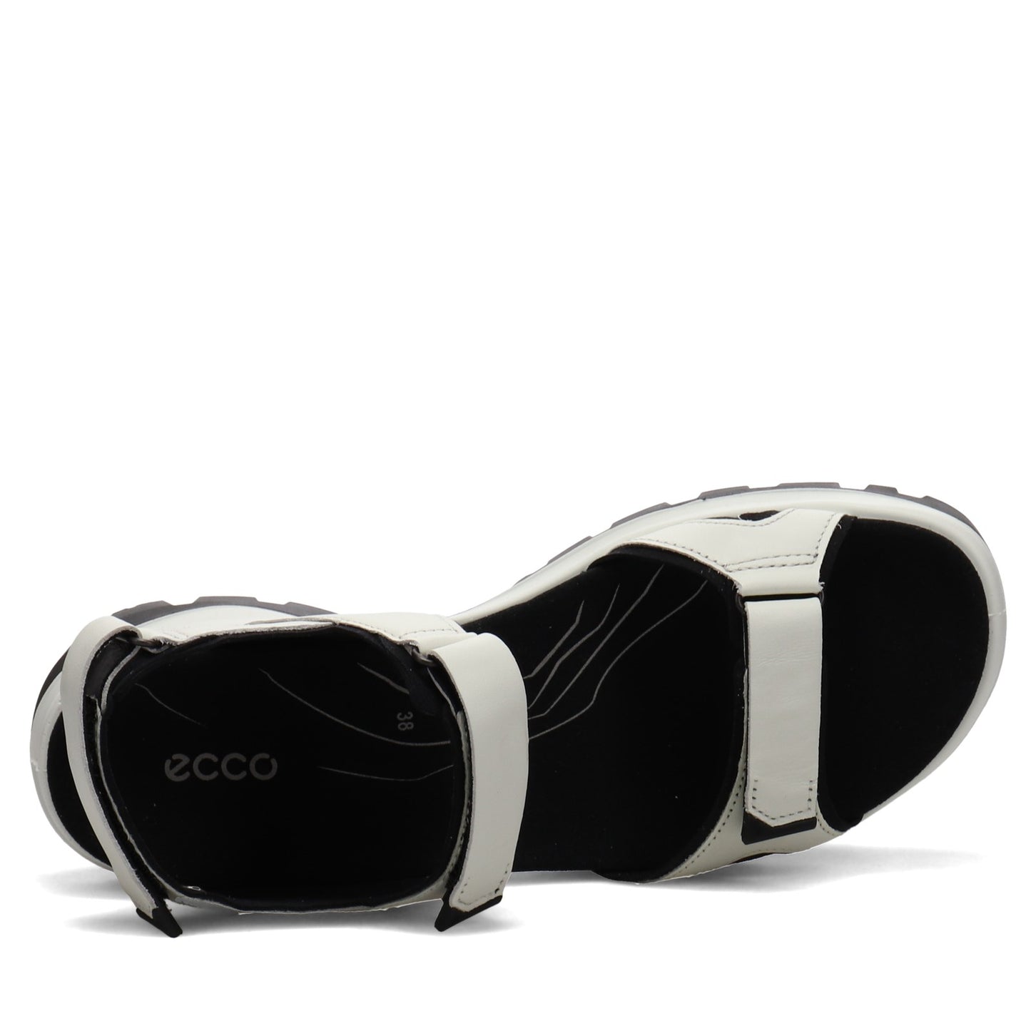 Peltz Shoes Women's Ecco Yucatan Offroad 2.0 Sandal WHITE 822153-01007