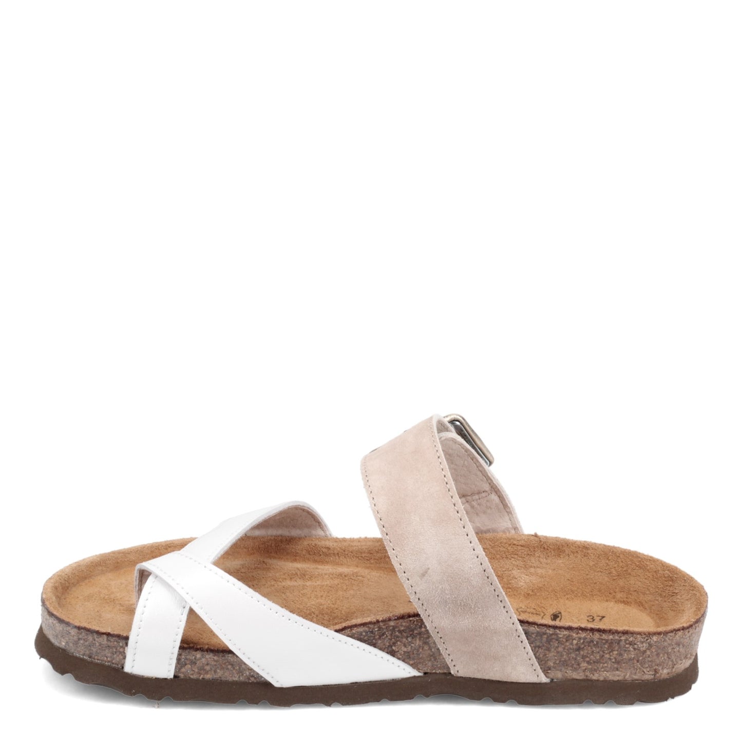 Peltz Shoes Women's Naot Fresno Sandal WHITE 8250-WDX