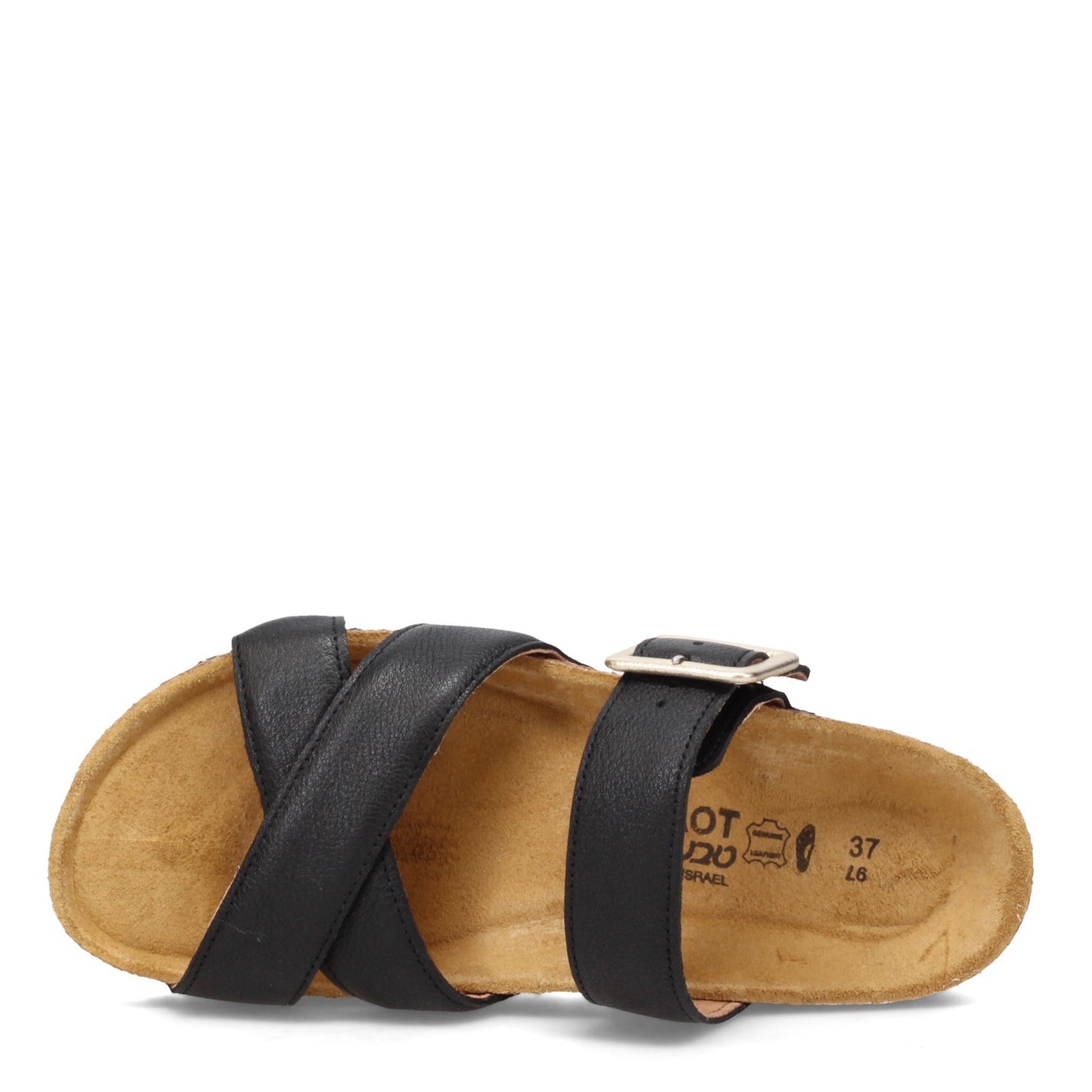 Peltz Shoes Women's Naot Chicago Sandal Black 8251-BA6