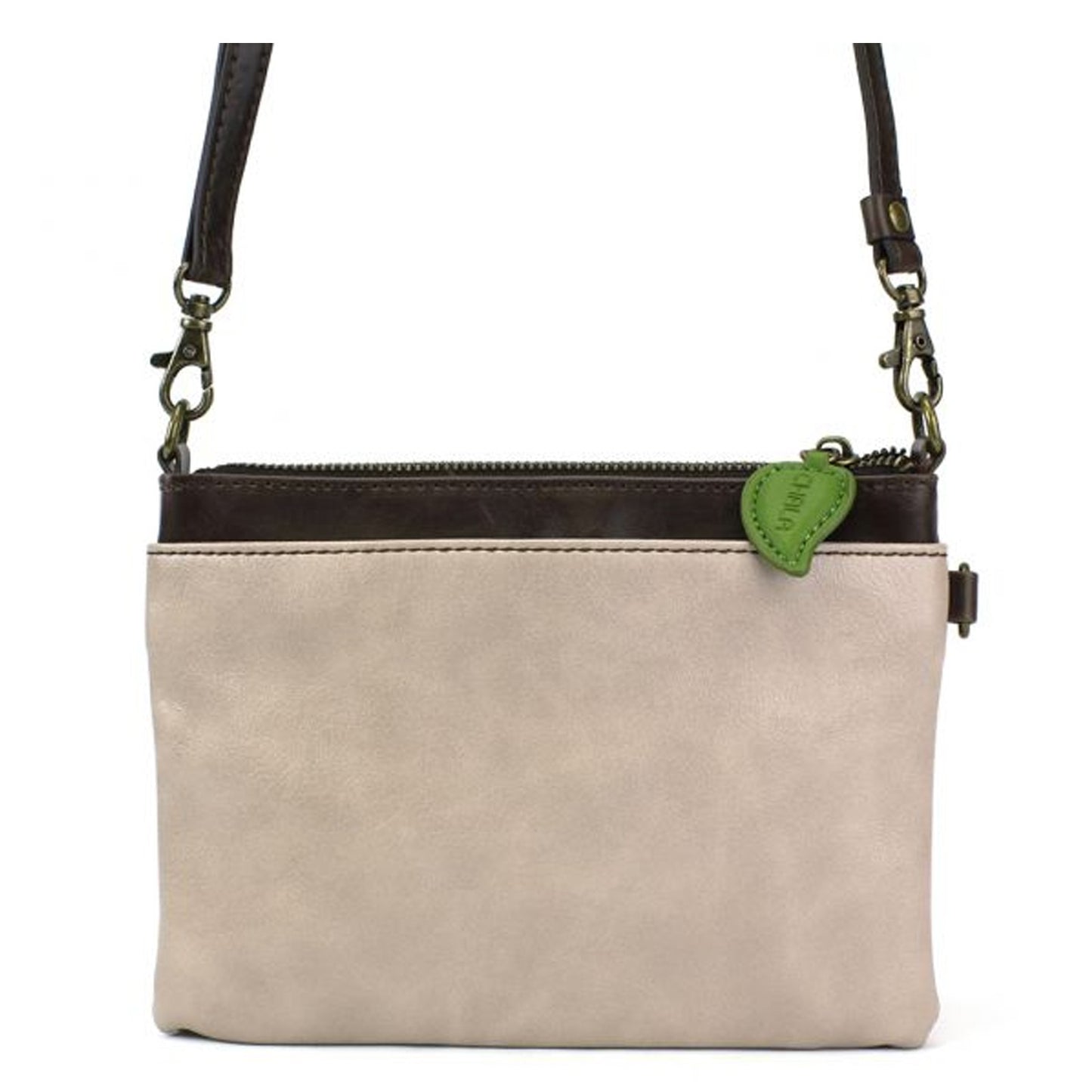 Peltz Shoes Chala Daisy Mini Crossbody. Ivory 826DS0