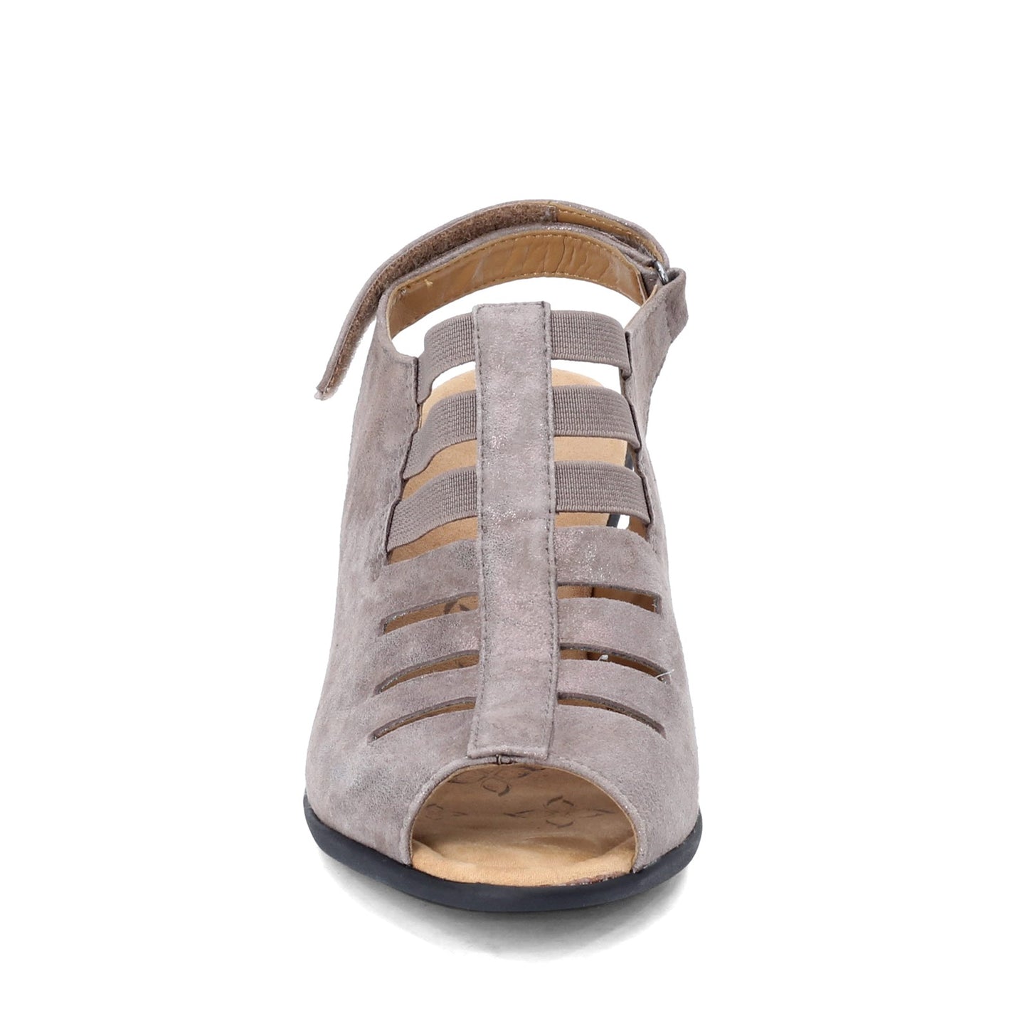 Peltz Shoes Women's Comfortiva Faye Sandal Smoke 8330091