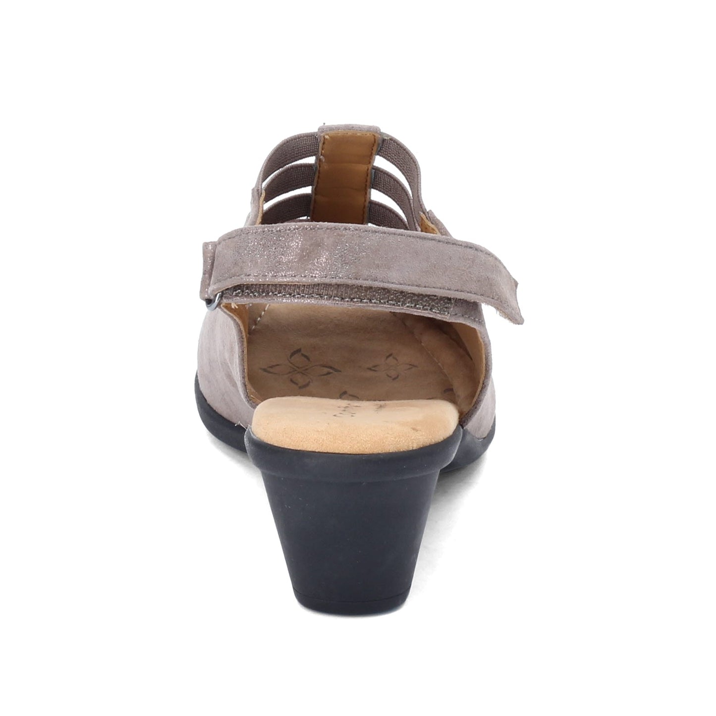 Peltz Shoes Women's Comfortiva Faye Sandal Smoke 8330091