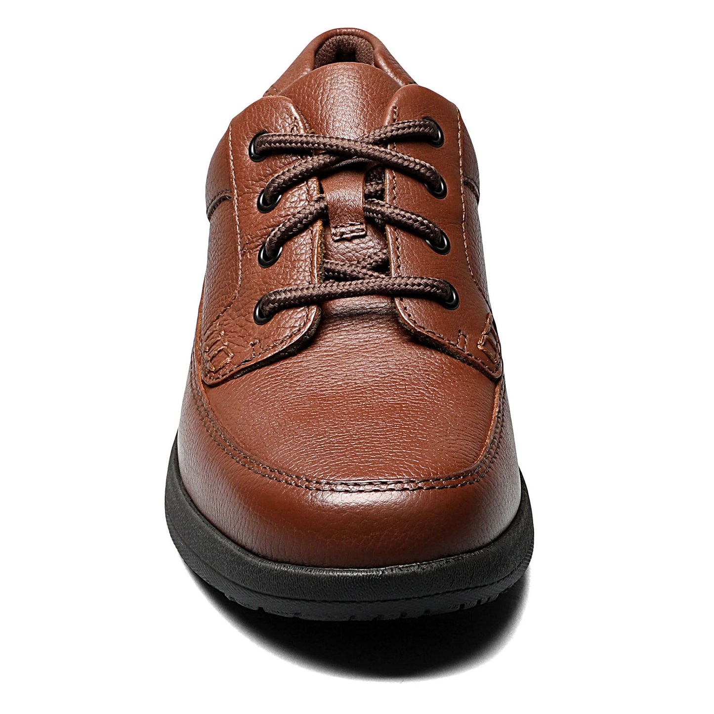 Peltz Shoes Men's Nunn Bush Cam Moc Toe Oxford COGNAC 84694-222