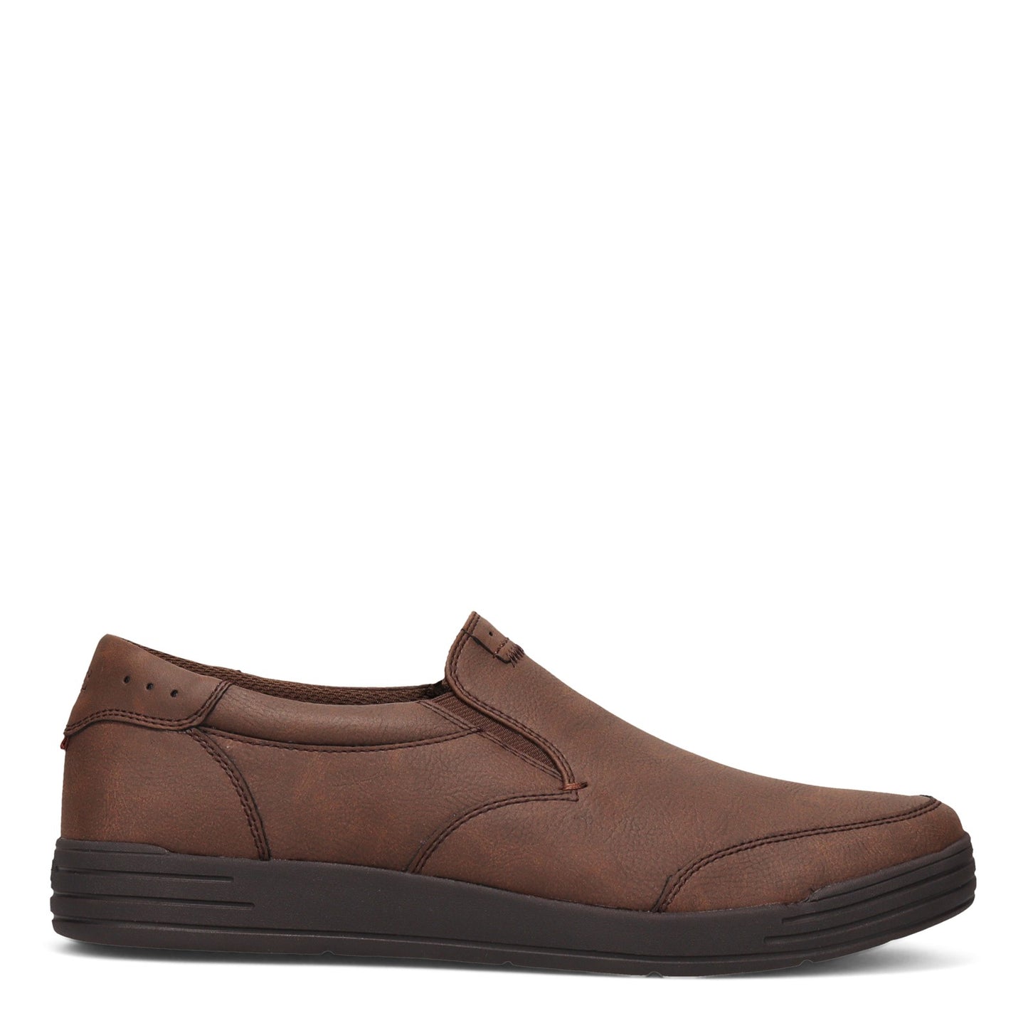 Peltz Shoes Men's Nunn Bush Kore City Walk Slip-On Sneaker DARK BROWN 84820-201