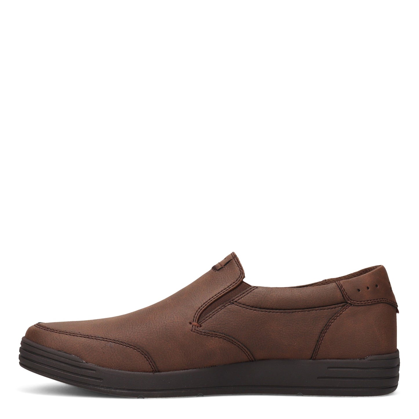 Peltz Shoes Men's Nunn Bush Kore City Walk Slip-On Sneaker DARK BROWN 84820-201
