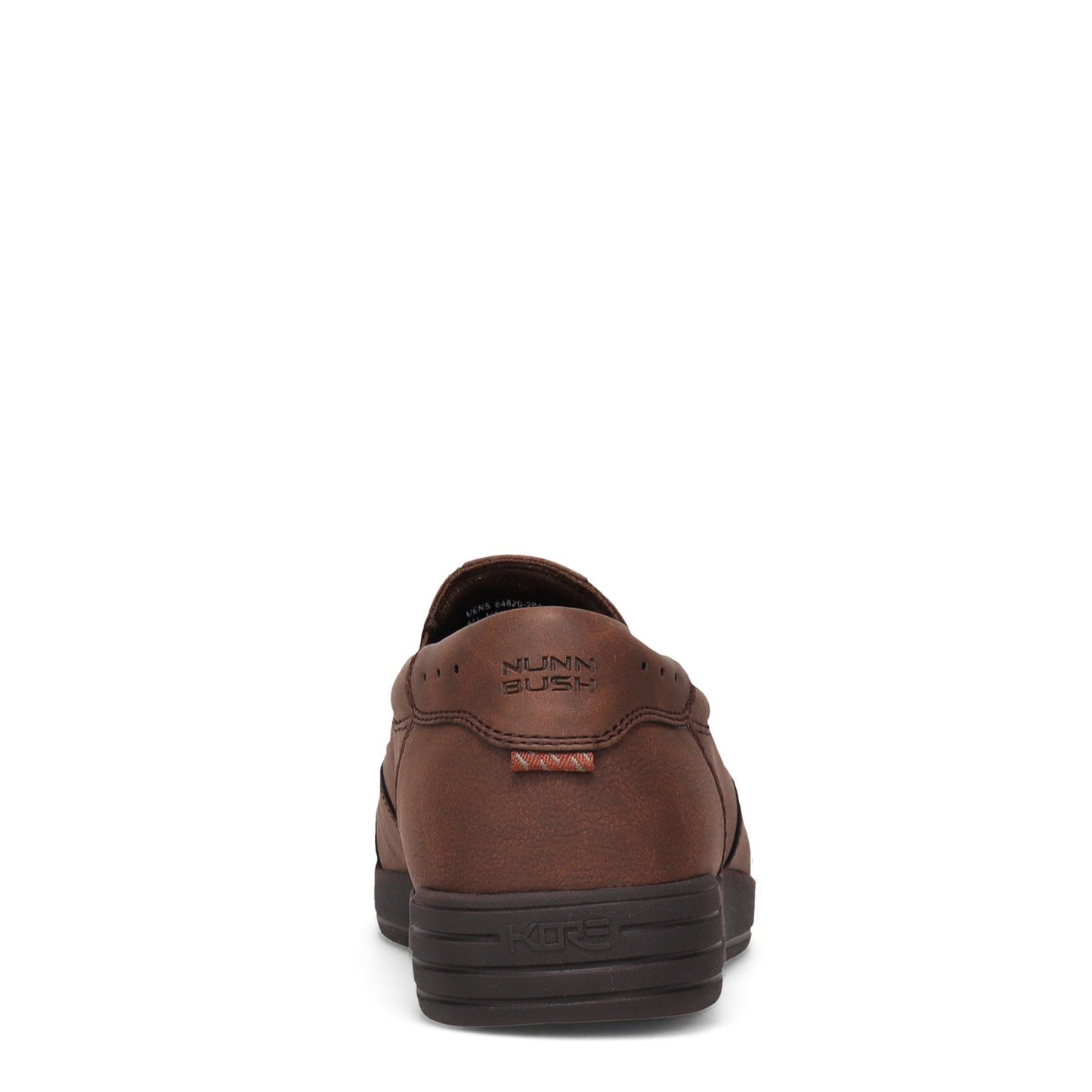 Peltz Shoes Men's Nunn Bush Kore City Walk Slip-On Sneaker DARK BROWN 84820-201