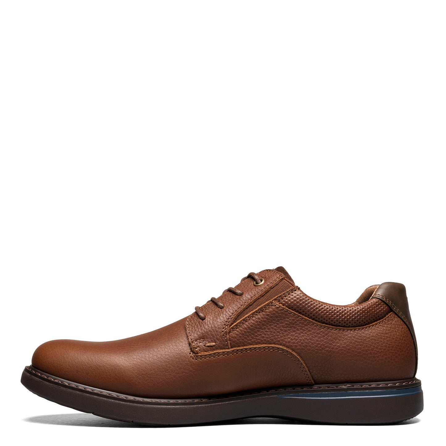 Peltz Shoes Men's Nunn Bush Bayridge Plain Toe Oxford BROWN 84903-200