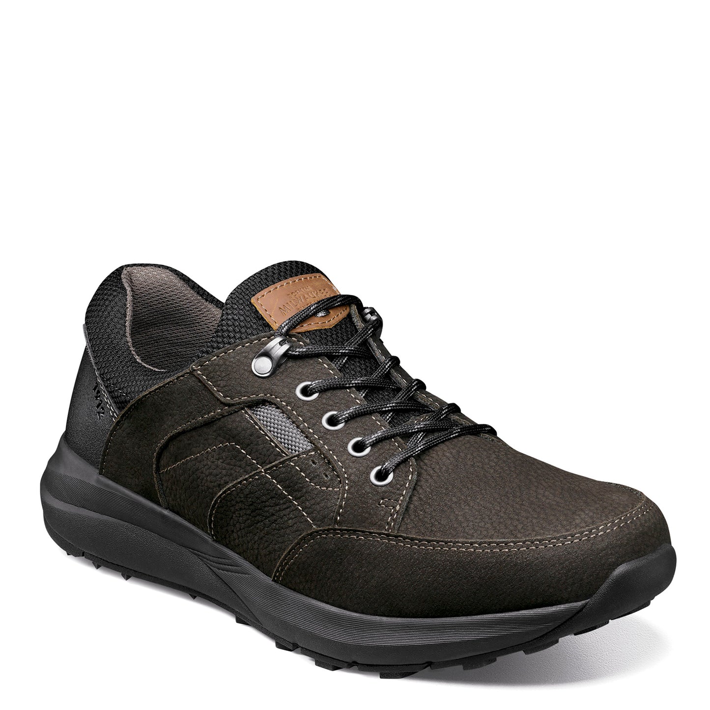Peltz Shoes Men's Nunn Bush Excursion Moc Toe Oxford CHARCOAL 84936-013