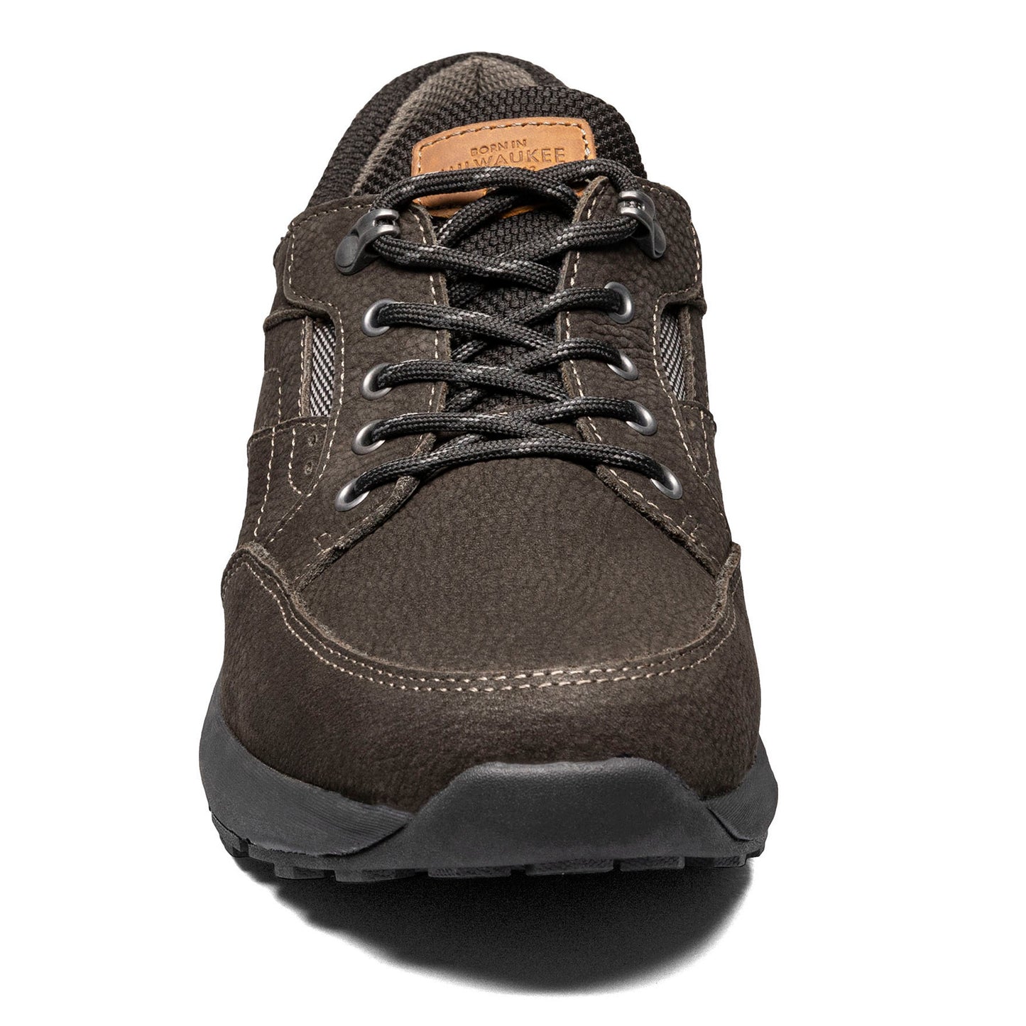 Peltz Shoes Men's Nunn Bush Excursion Moc Toe Oxford CHARCOAL 84936-013