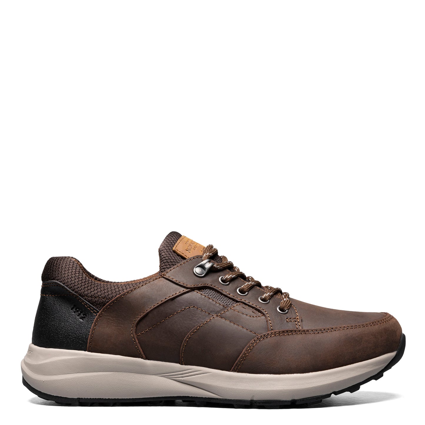 Peltz Shoes Men's Nunn Bush Excursion Moc Toe Oxford BROWN 84936-215