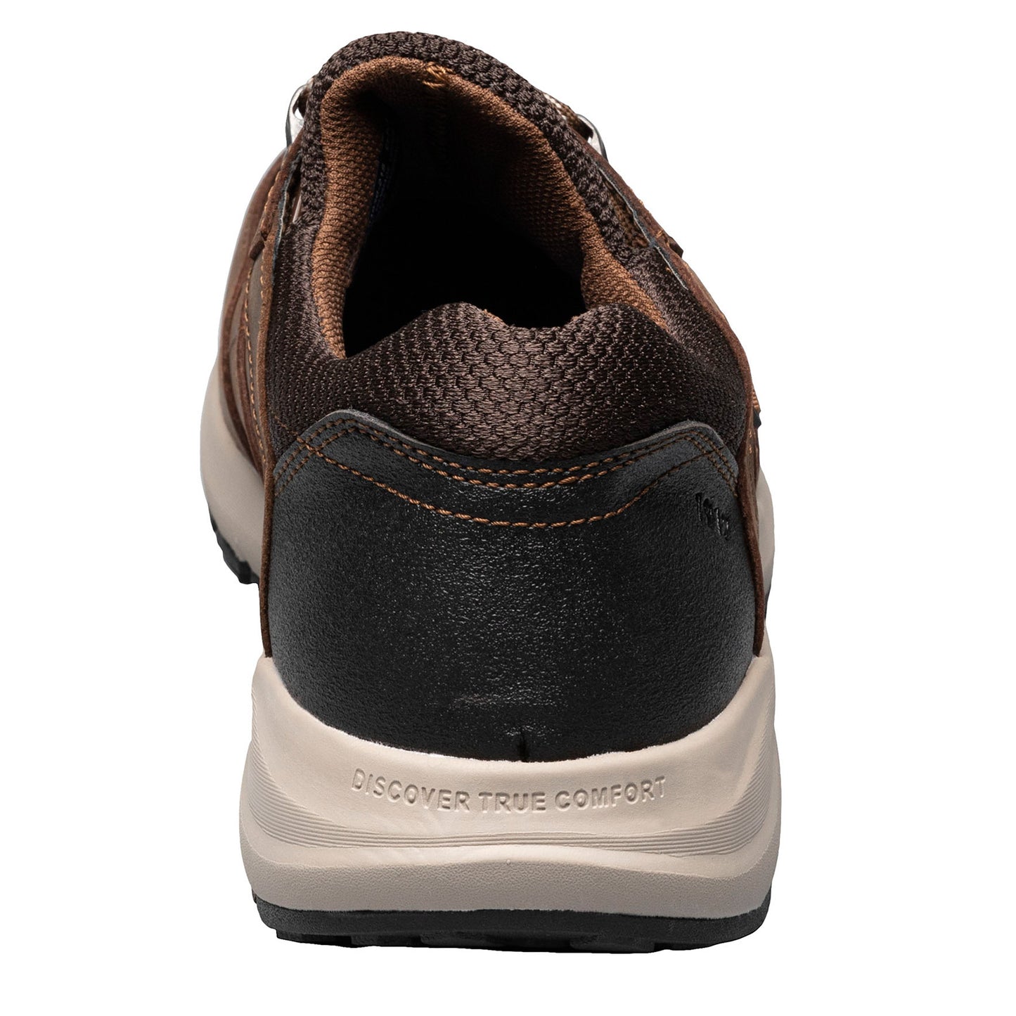 Peltz Shoes Men's Nunn Bush Excursion Moc Toe Oxford BROWN 84936-215