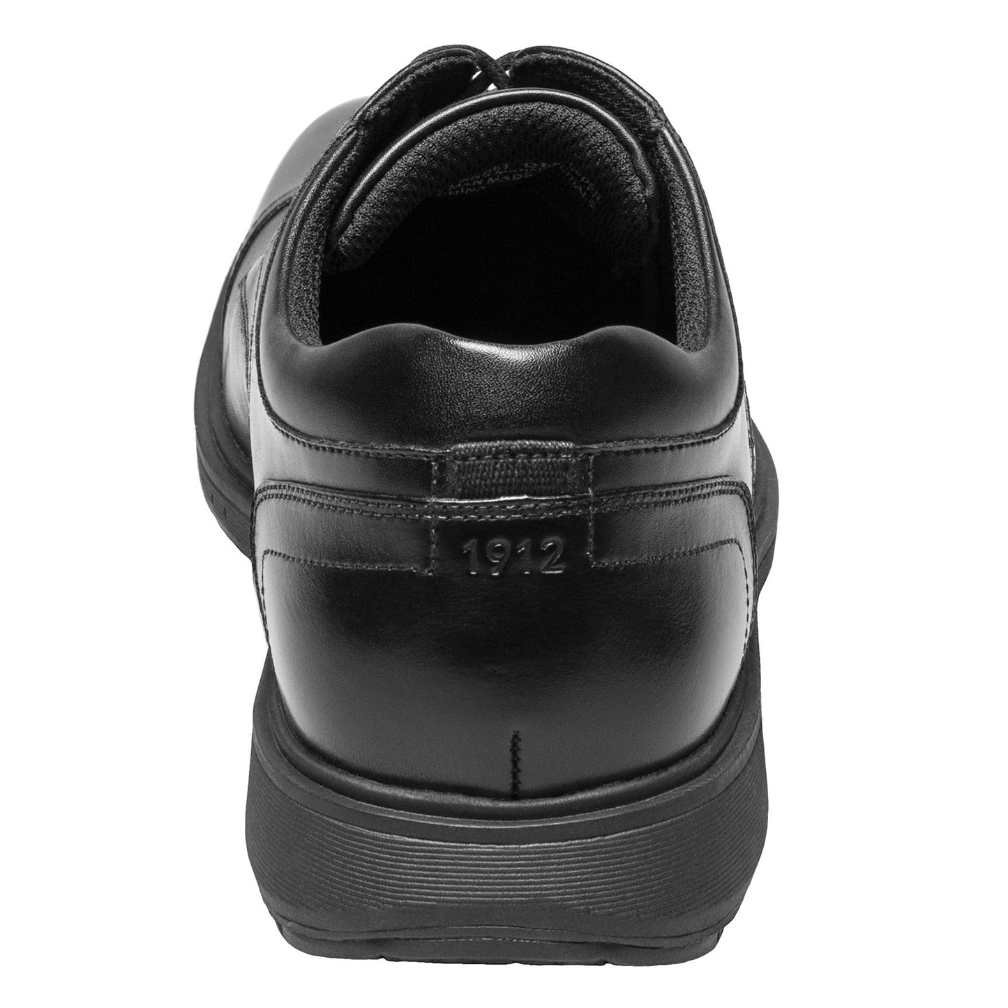 Peltz Shoes Men's Nunn Bush KORE Pro Cap Toe Oxford BLACK 84944-001